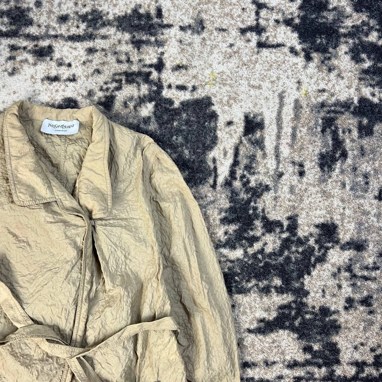 Yves Saint Laurent Yves Saint Laurent Archive Luxury Y2K Trench Coat Size L / US 10 / IT 46 - 2 Thumbnail