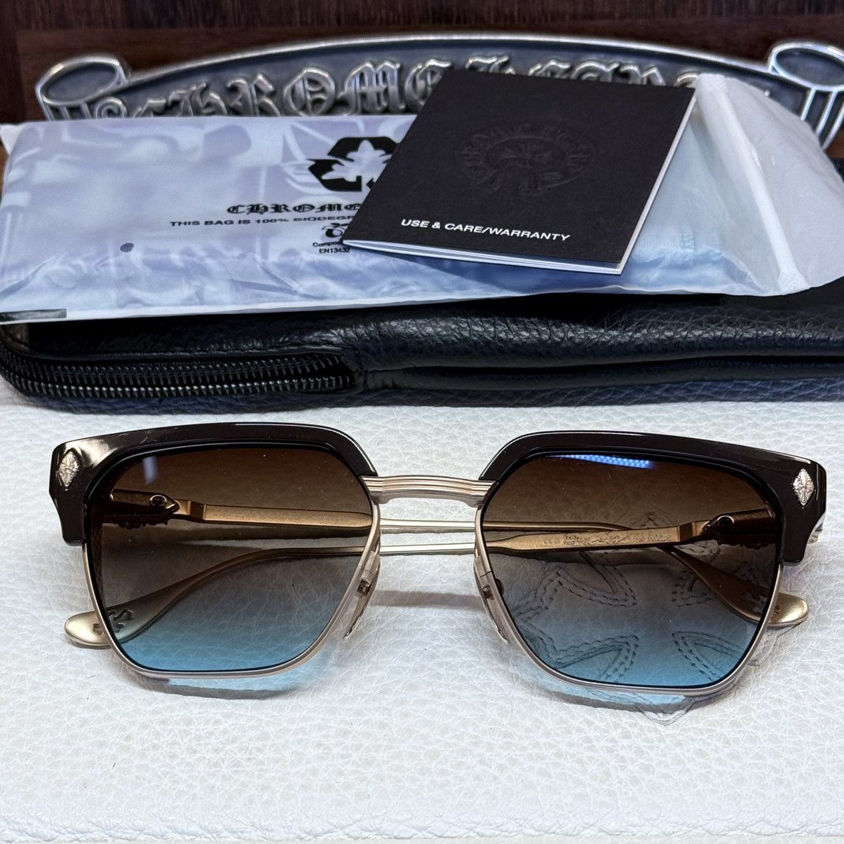 Chrome Hearts Chrome Hearts LGMA 1/1 Sunglasses Size ONE SIZE - 13 Thumbnail