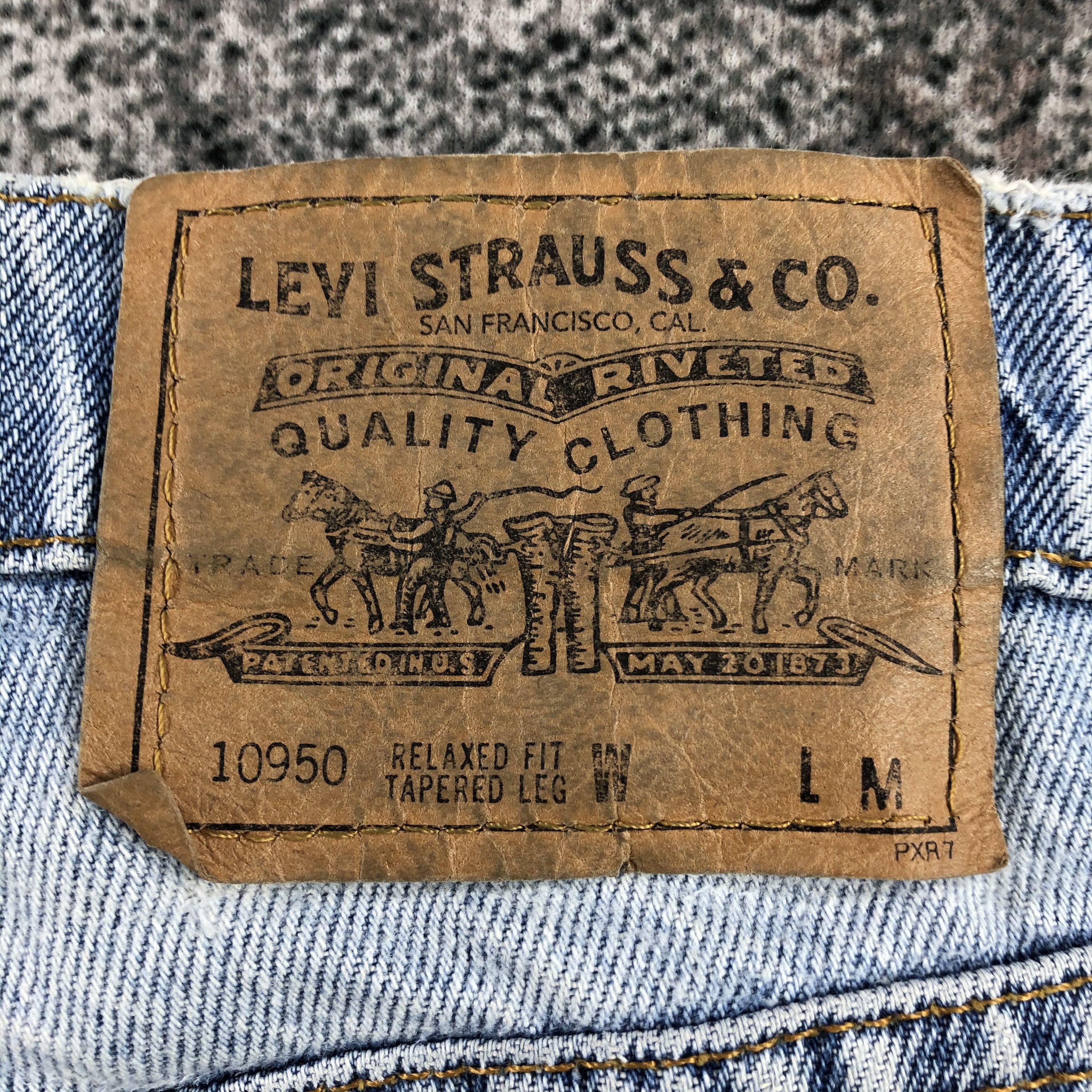 Levi's Vintage 90s Levi's 950 Jeans Medium Wash Denim KJ990 Size US 29 - 5 Thumbnail