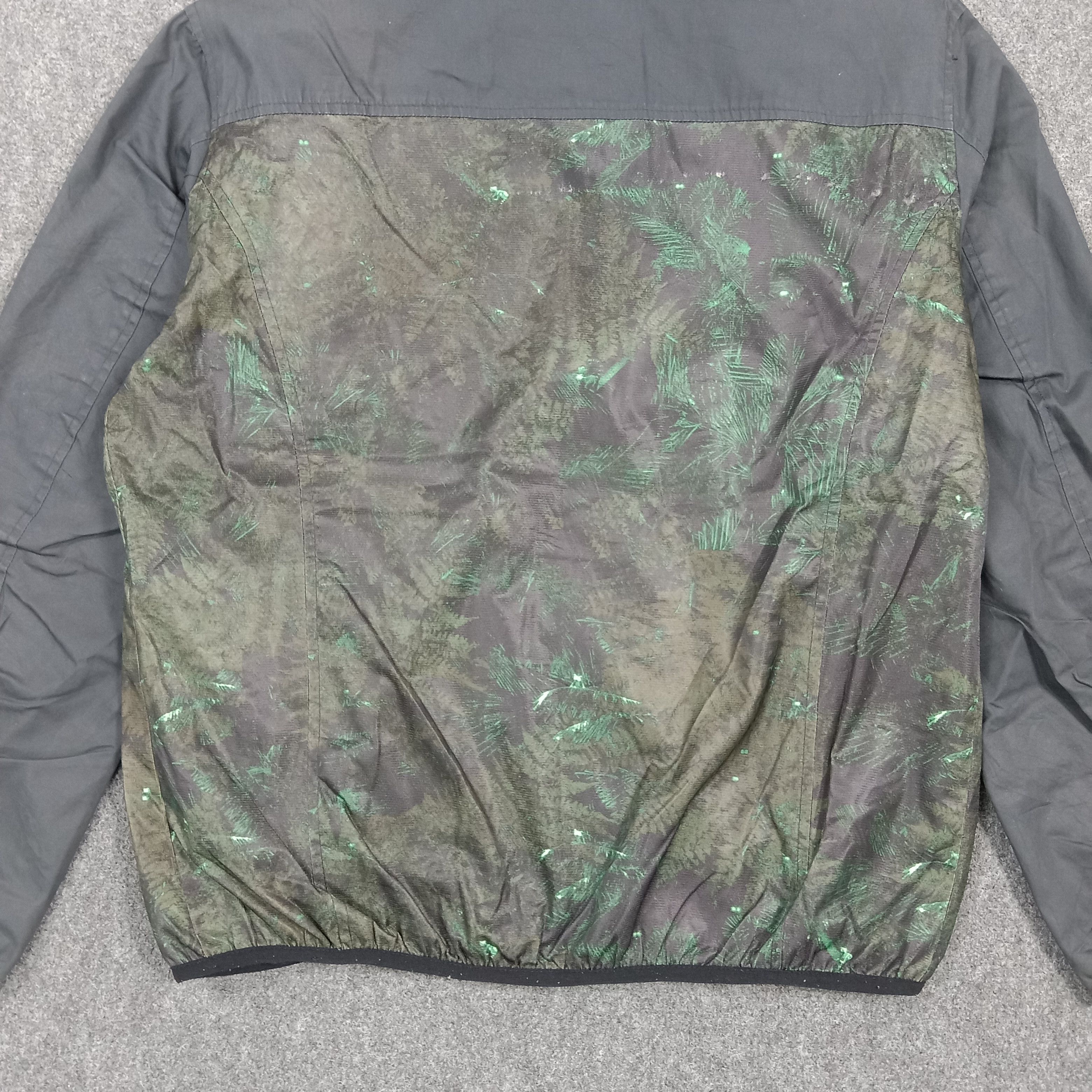 General Research Zara Man Floral Windbreaker Jacket Botanical C289N5 Size US XXS / EU 40 - 5 Thumbnail