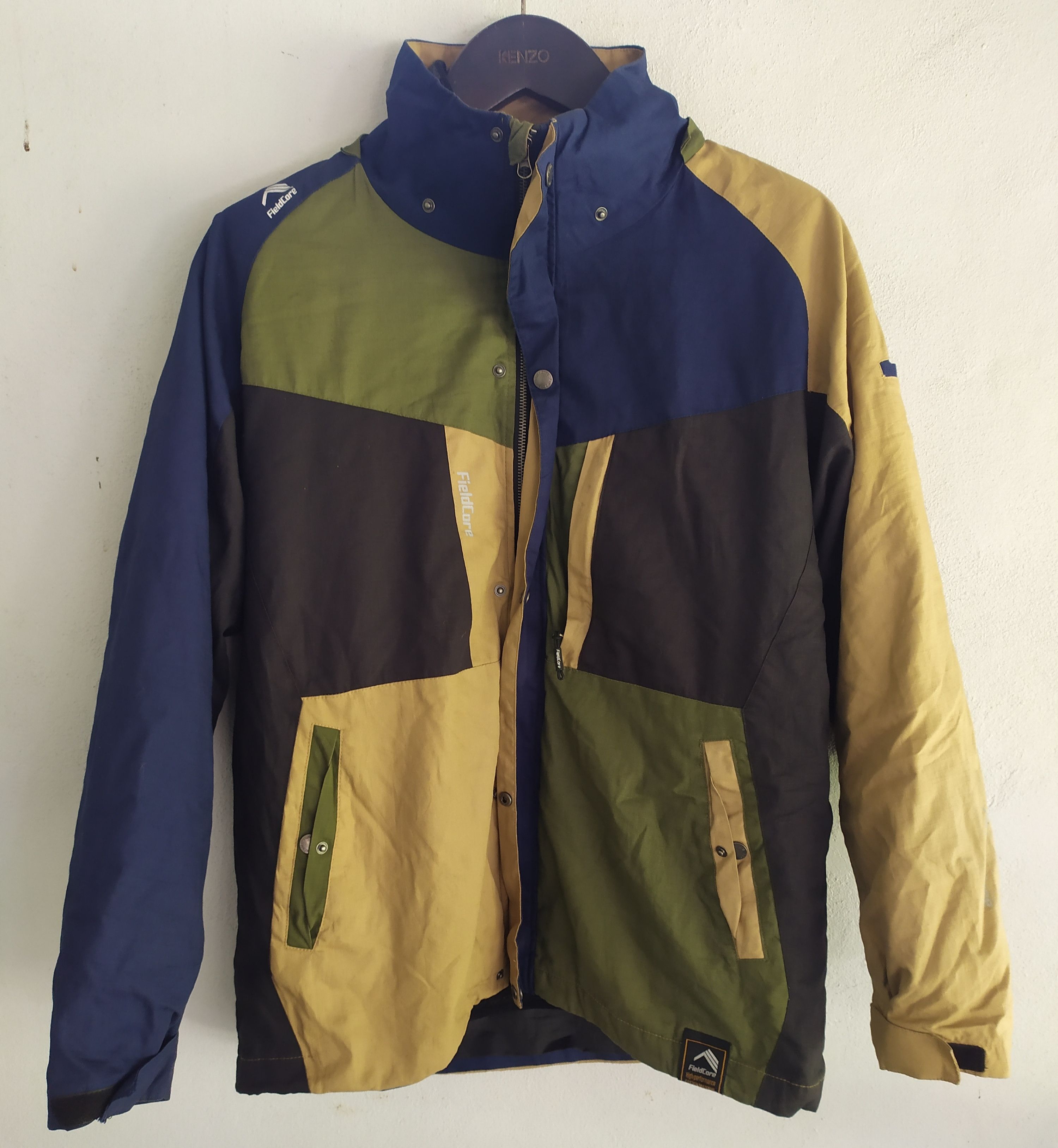 Japanese Brand Fieldcore Multicolor Weatherproof Jacket Size US L / EU 52-54 / 3 - 1 Thumbnail