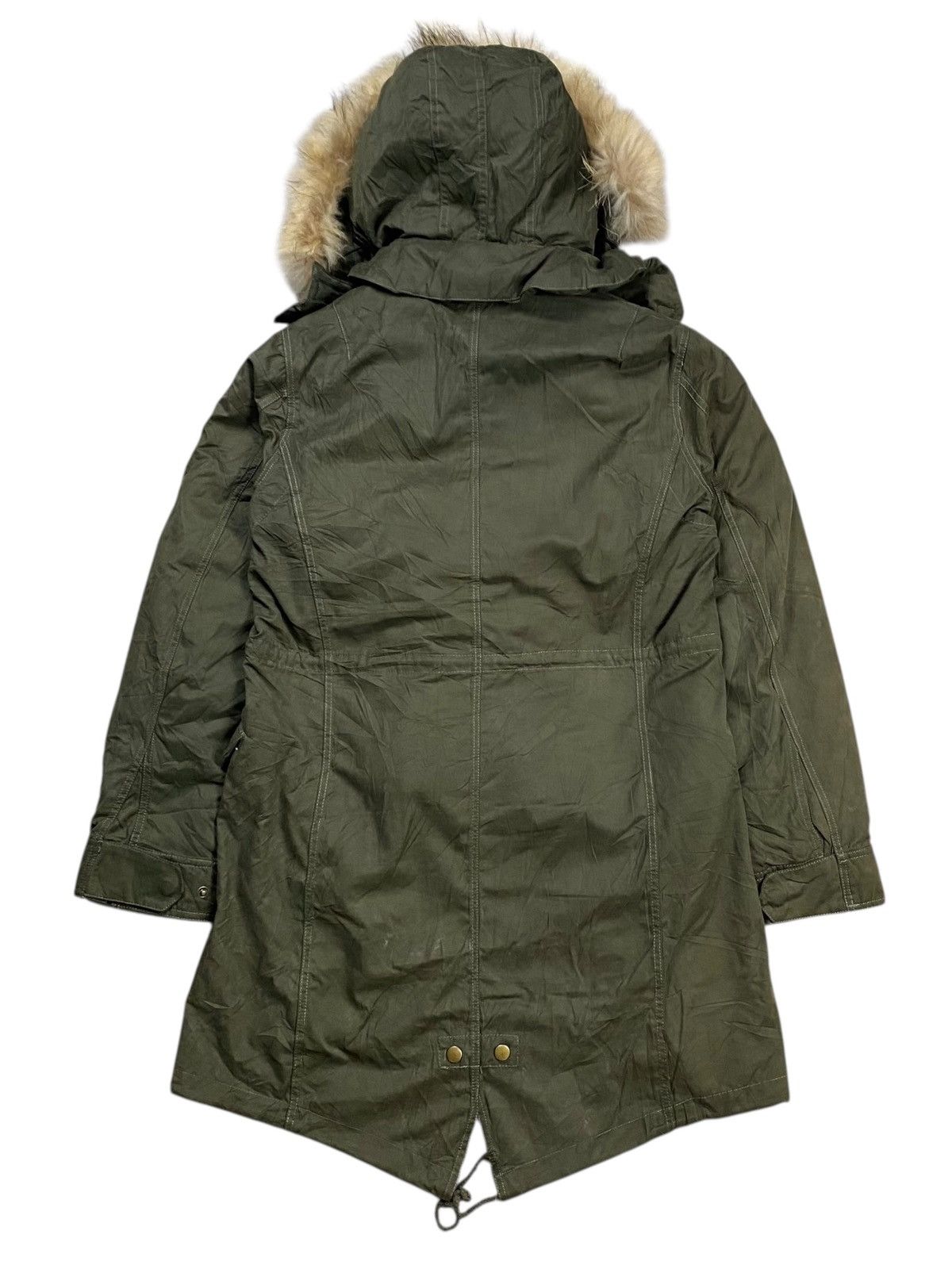 BUFFALO BOBS 2000s Buffalo Bobs Apocalypse Style Fur Hoodie Cargo Jacket Size US M / EU 48-50 / 2 - 4 Thumbnail
