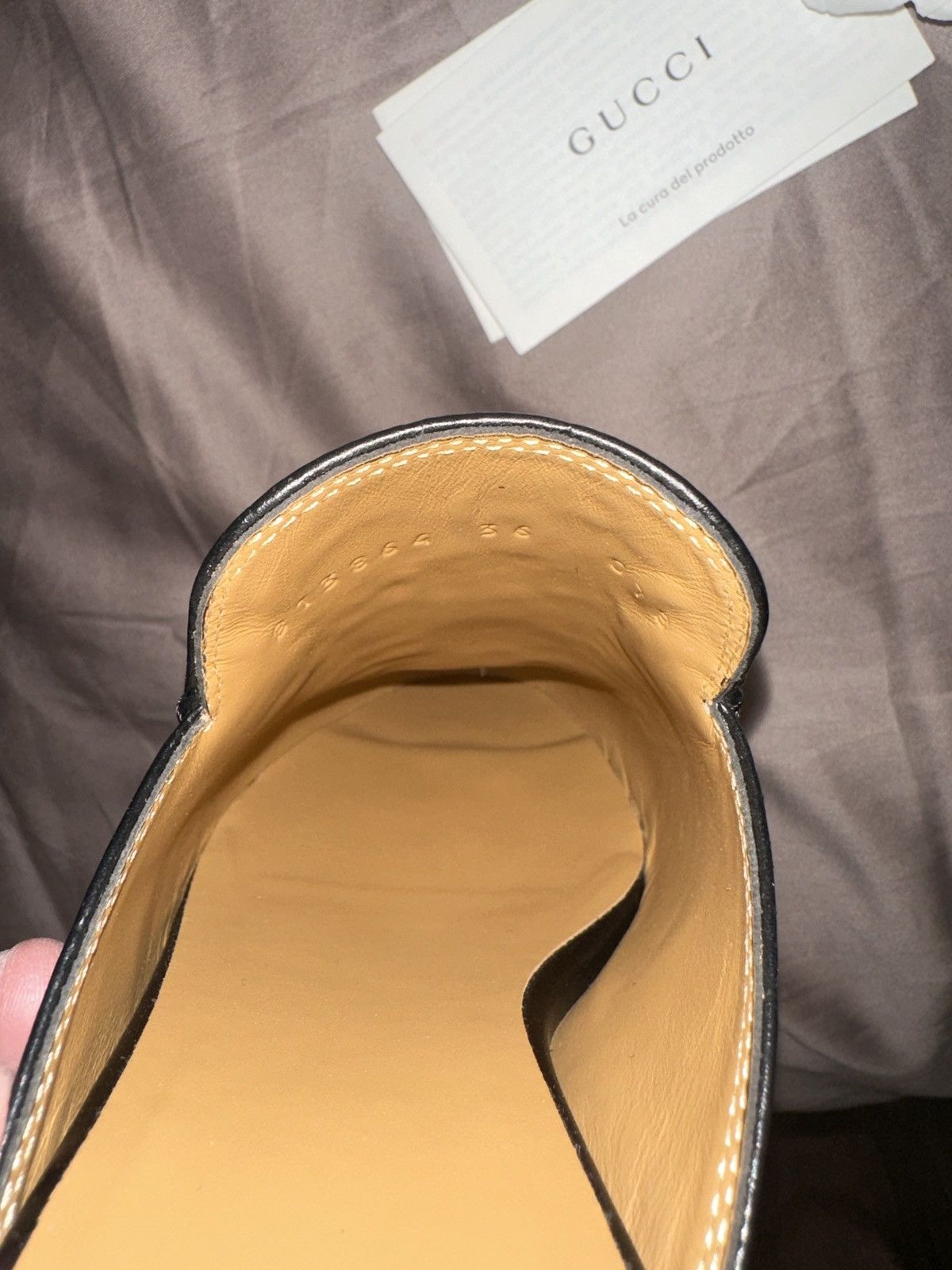 Gucci Gucci Princetown GG Mules in Embossed Leather Size US 6 / IT 36 - 5 Thumbnail