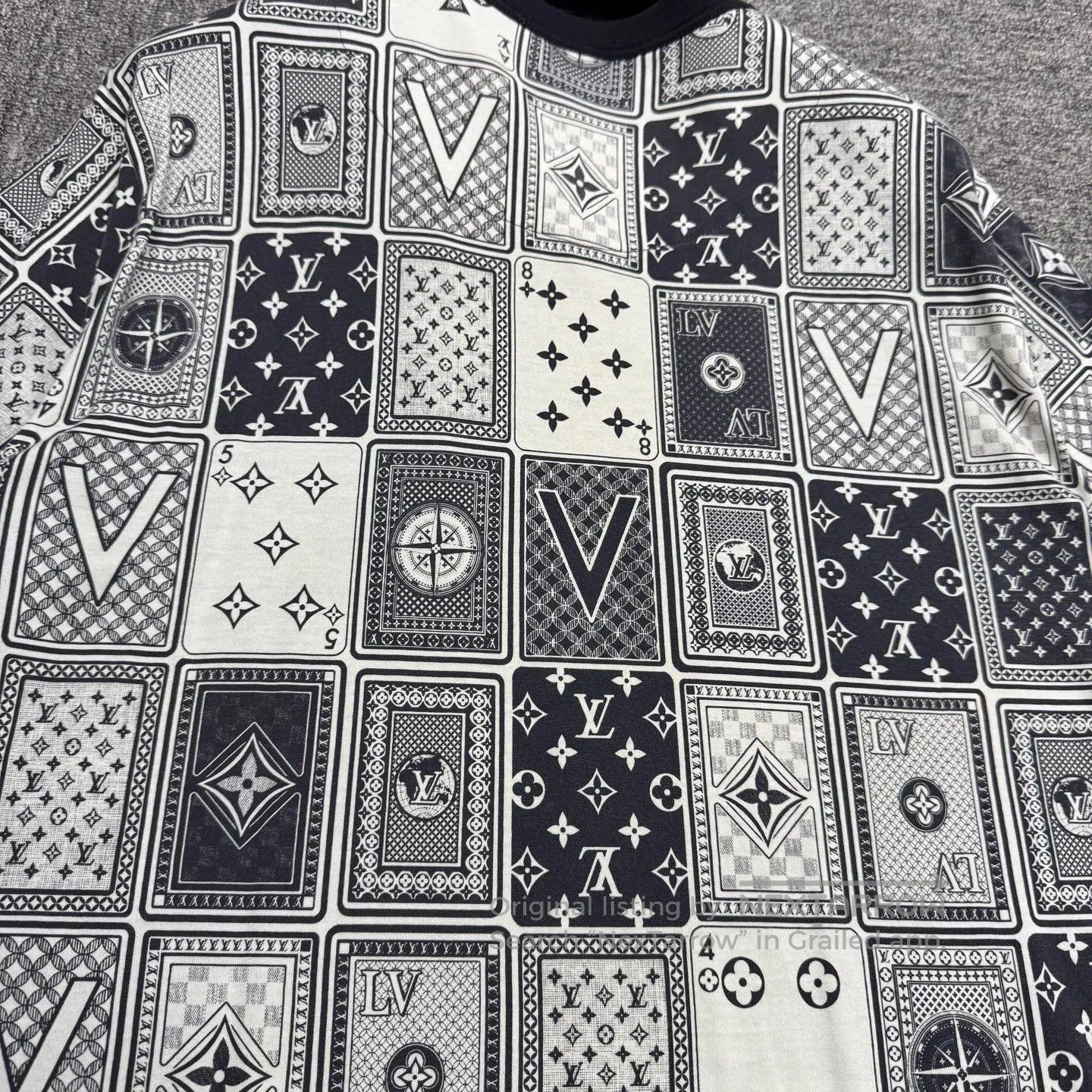 Louis Vuitton Louis Vuitton Card deck-style short-sleeved shirt| Size US L / EU 52-54 / 3 - 3 Thumbnail