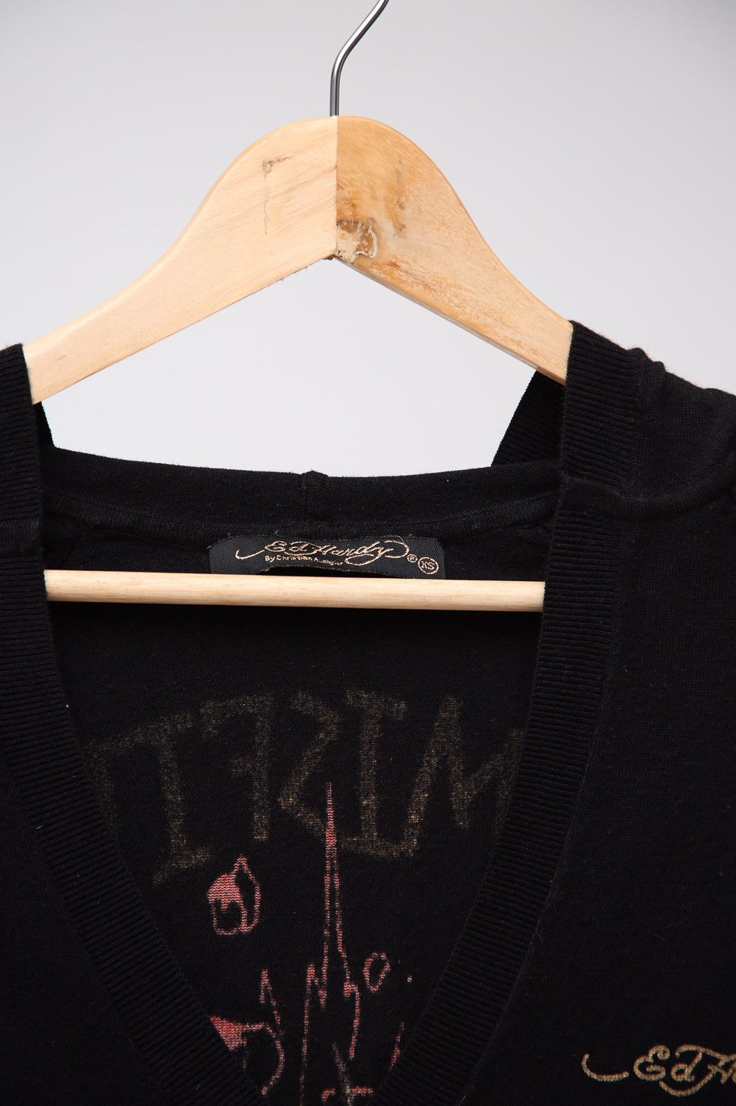 Christian Audigier × Ed Hardy Ed Hardy Dress Hoodie Flames Size XS / US 0-2 / IT 36-38 - 6 Thumbnail
