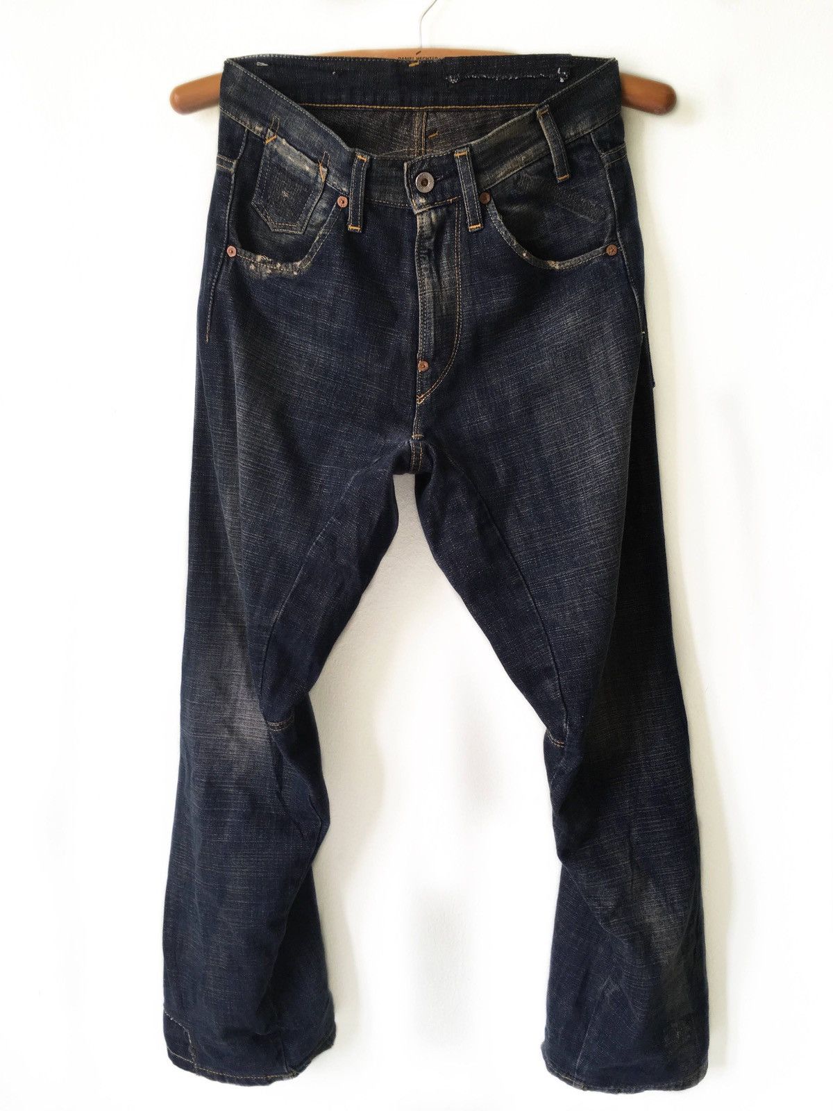 G-Star × Marc Newson G Star Raw A-Crotch Denim Tapered Fit Size US 30 / EU 46 - 1 Thumbnail