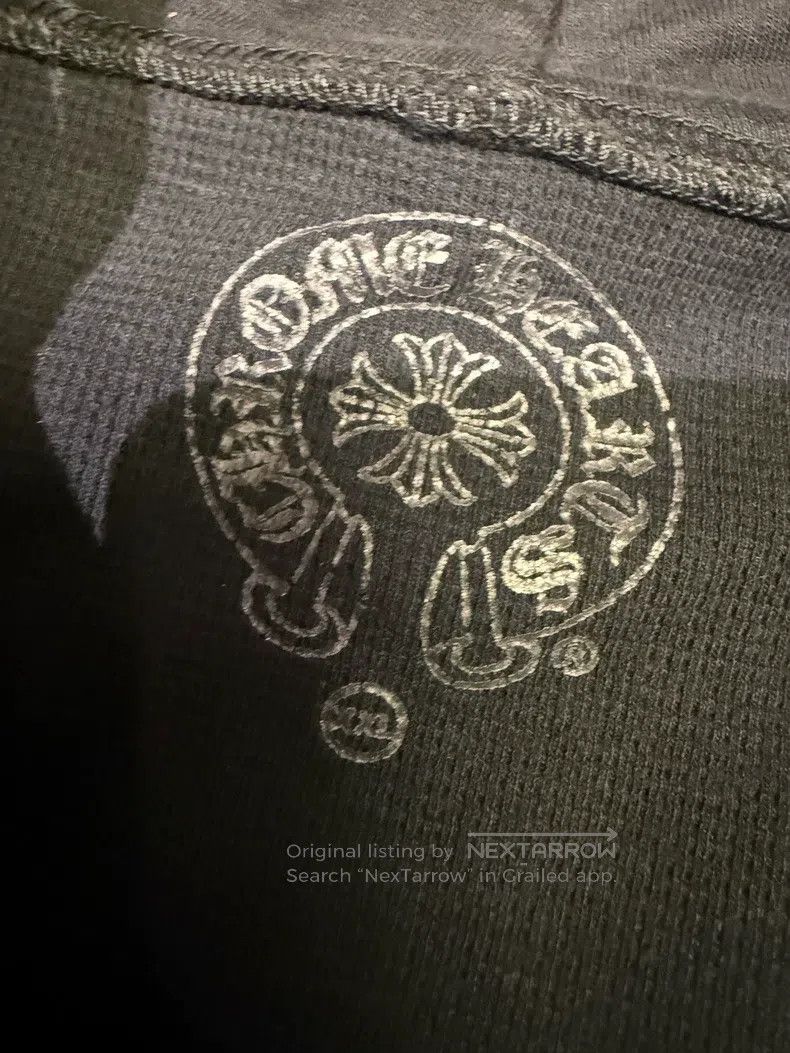 Chrome Hearts CHROME HEARTS Size XXL Waffle fabric zipper hoodie Size US XXL / EU 58 / 5 - 7 Thumbnail