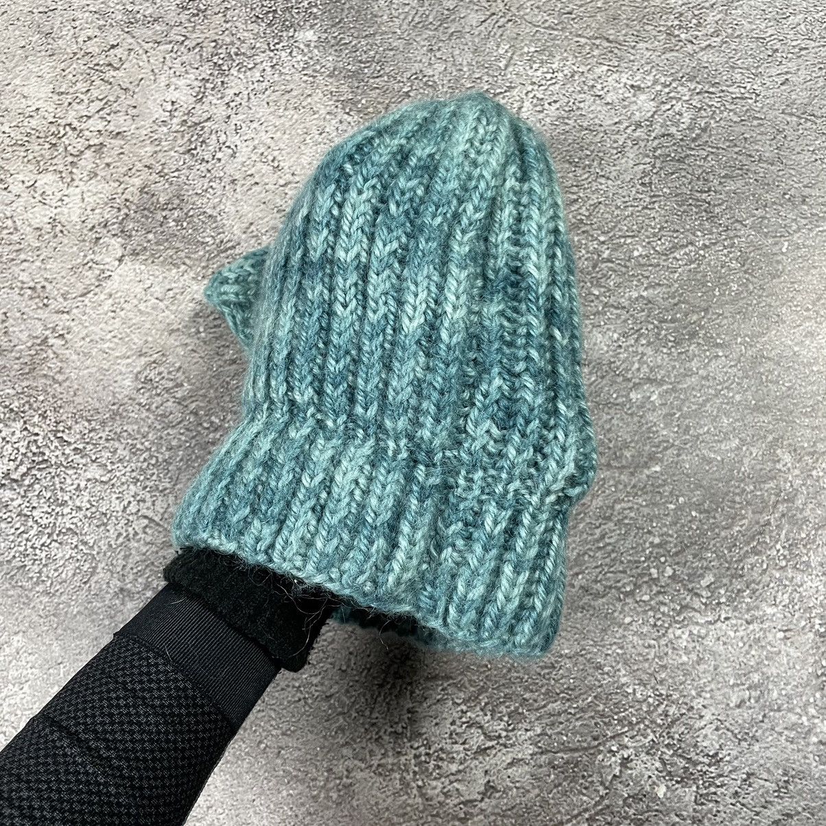 Vintage Vintage 90s Ribbed Beanie Slouch Knit Grunge Alt Streetwear Size ONE SIZE - 5 Thumbnail