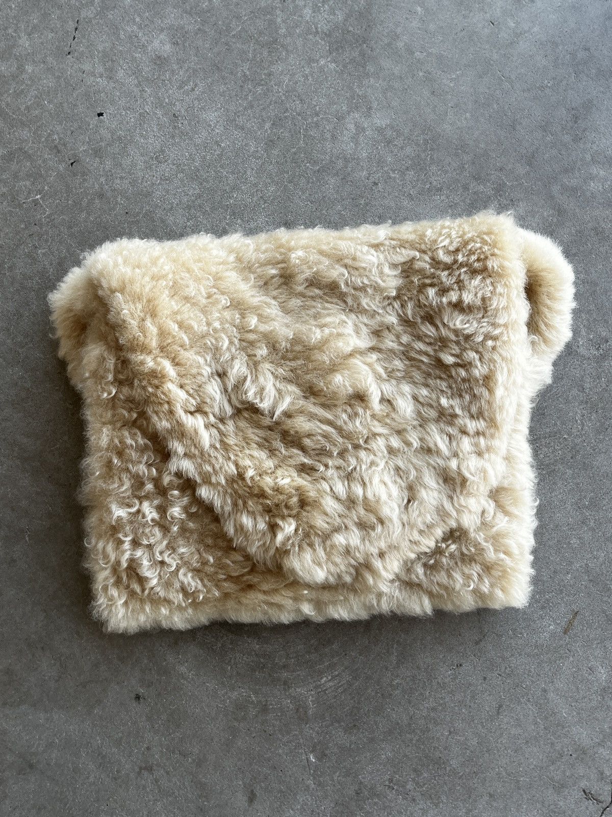 ERL ERL Shearling Messenger Bag (unisex) Size ONE SIZE - 8 Thumbnail