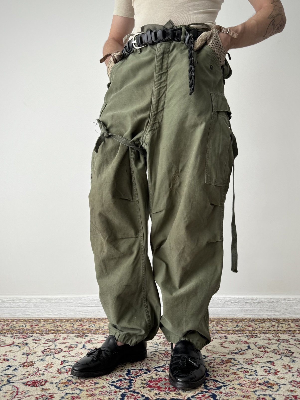 Japanese Brand Original US Army M51 Korean War Era Field Pants With Lined Size US 34 / EU 50 - 1 Thumbnail