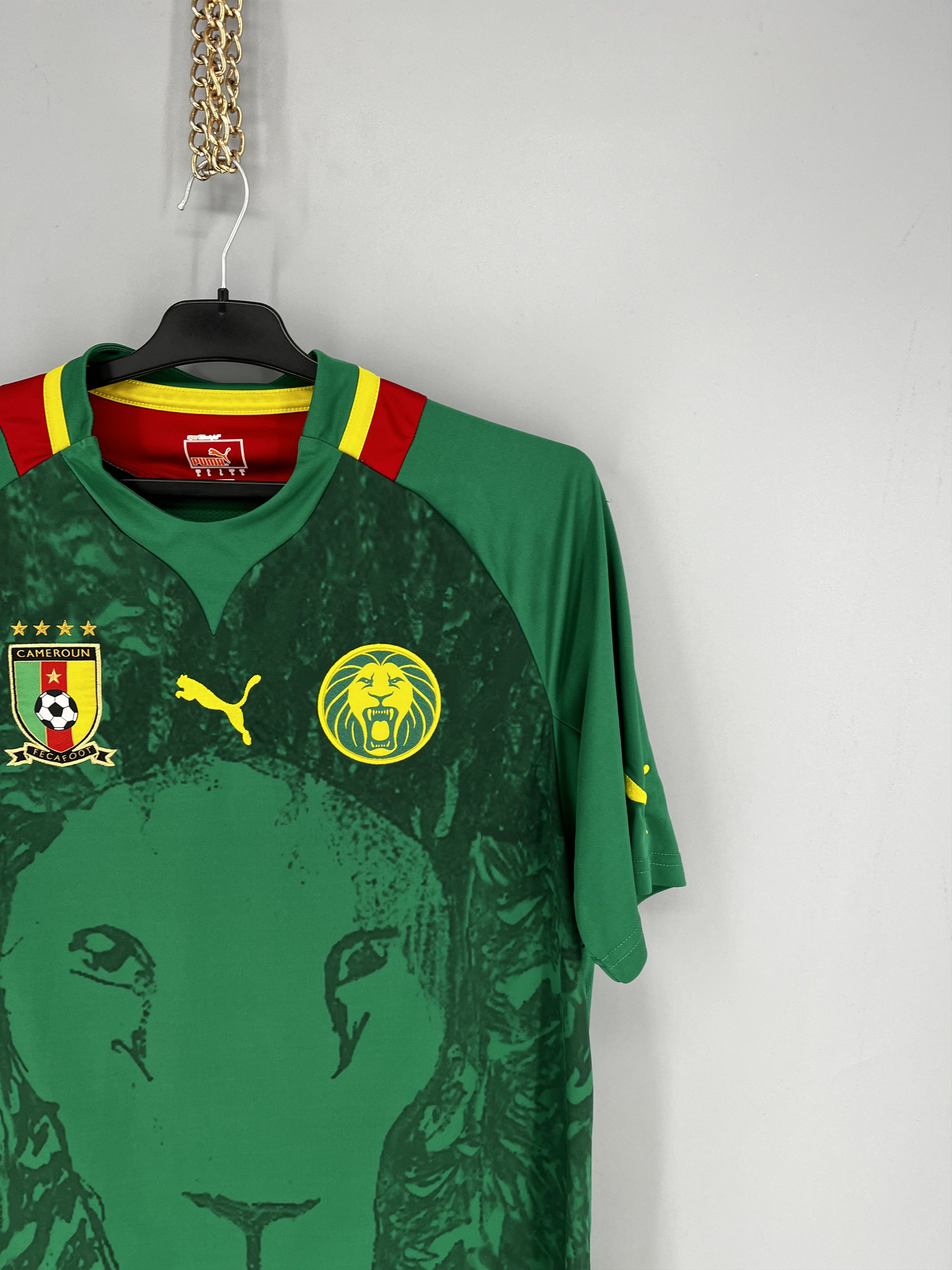 Puma CAMEROON 2012 2013 NATIONAL TEAM HOME FOOTBALL SHIRT SOCCER Size US M / EU 48-50 / 2 - 5 Thumbnail