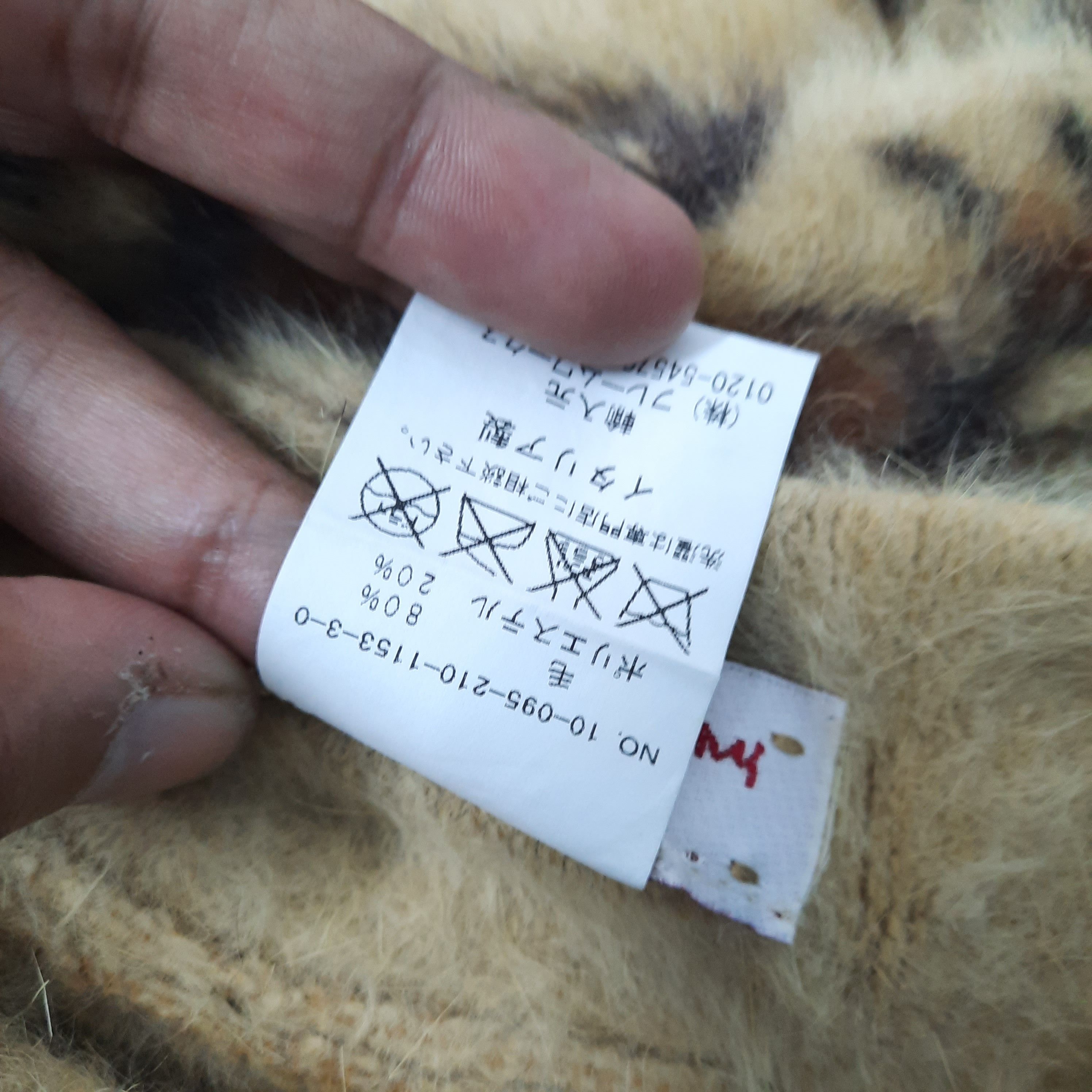Japanese Brand 💥 Filippo catarzi made in italy leopard fur beret hat Size ONE SIZE - 7 Thumbnail