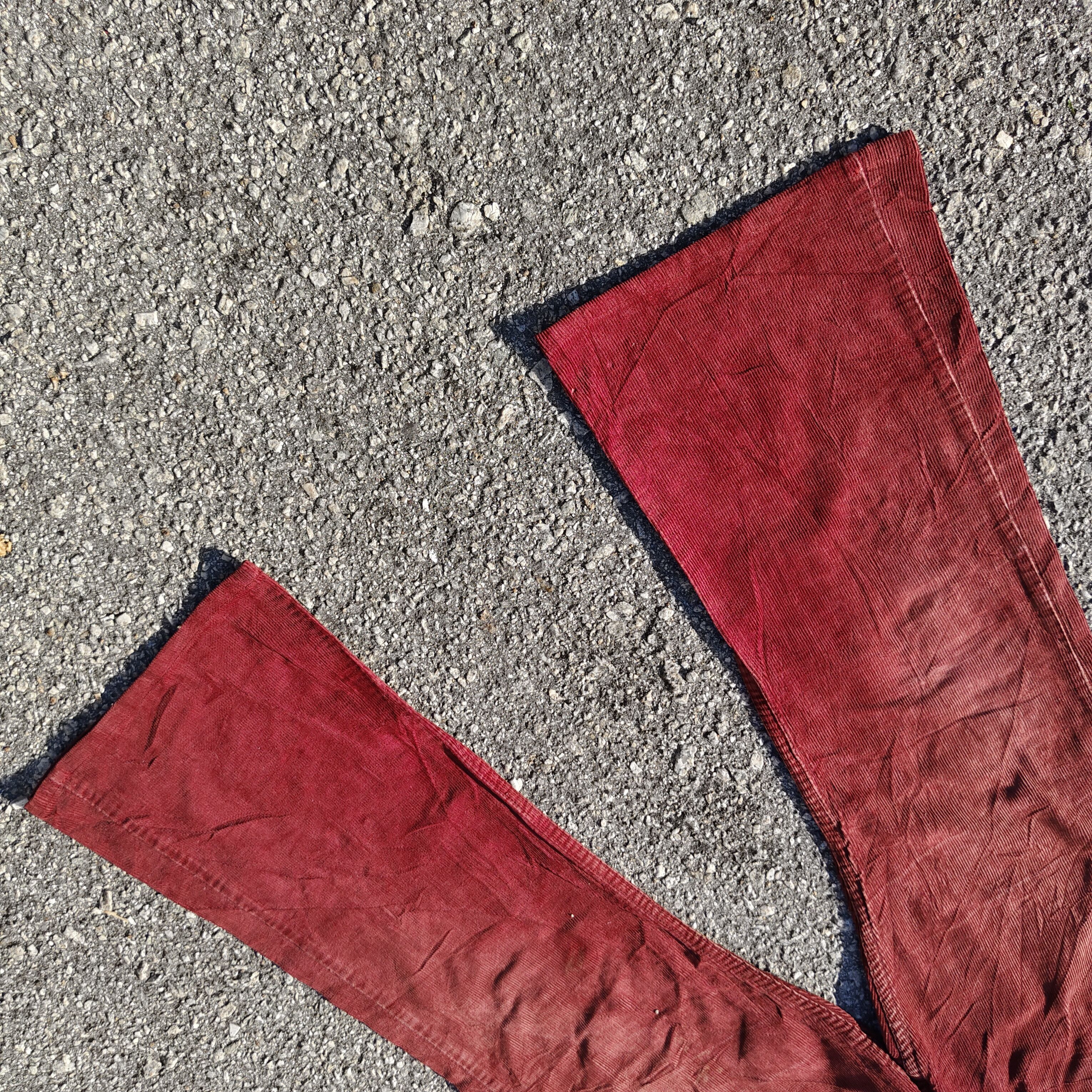 Levi's Rare Vintage 70s Levi's Big E Corduroy Flare Boot Cut Pant Size US 32 / EU 48 - 8 Thumbnail