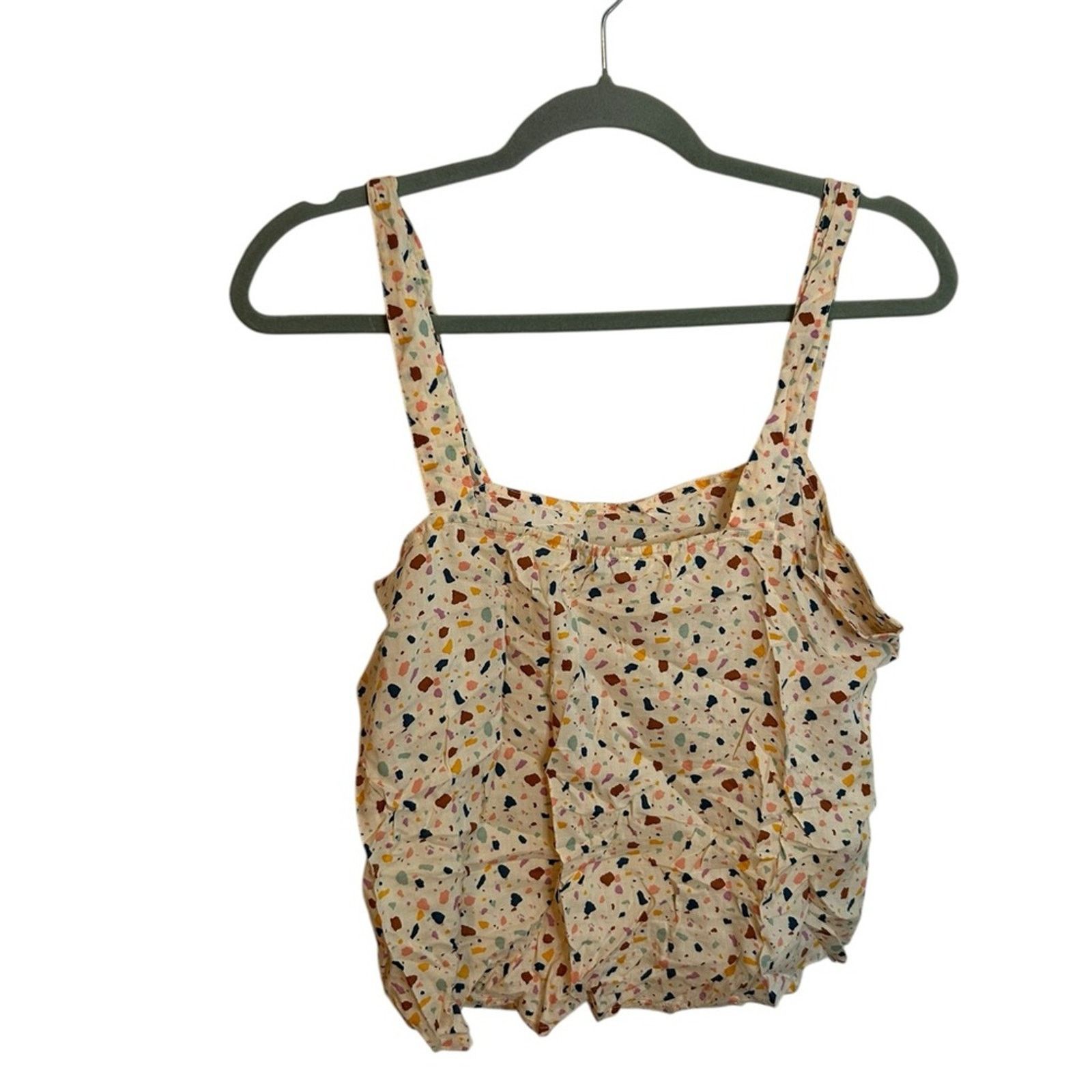 Madewell Madewell Terrazzo Tie Front Cami Top Size M / US 6-8 / IT 42-44 - 2 Thumbnail