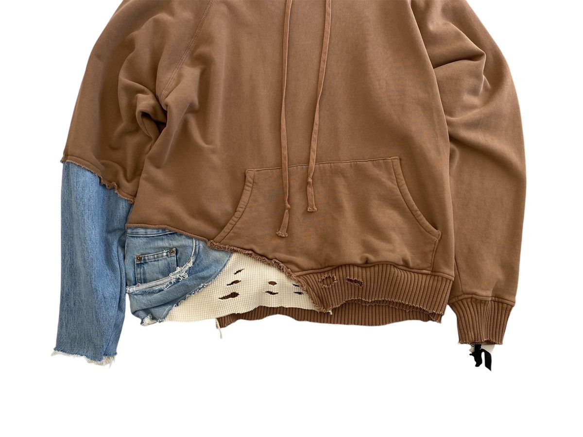 Greg Lauren Fragment Browne hoodie size XXL