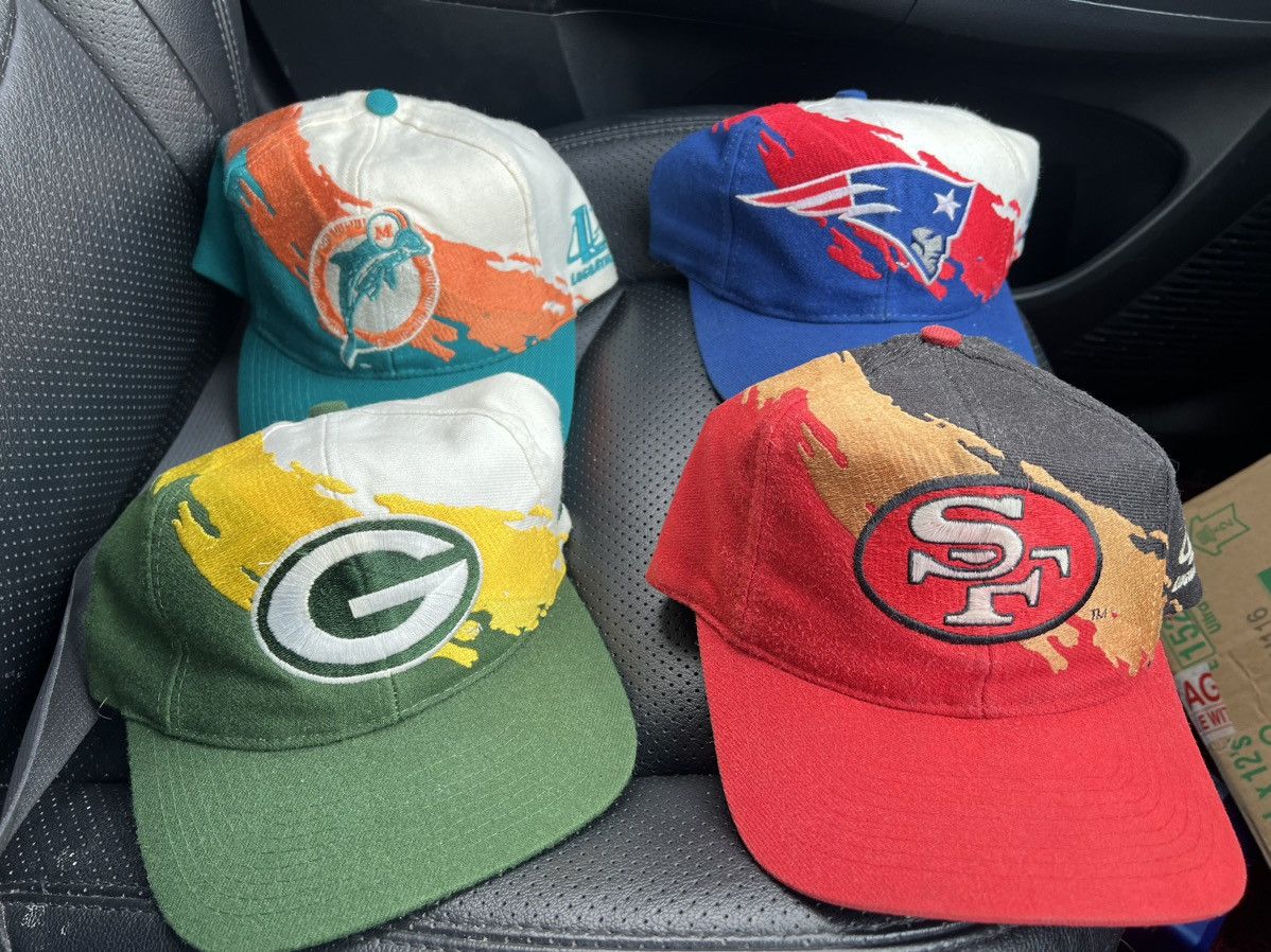 Logo Athletic × NFL × Vintage Combo Vintage Splash hats | Grailed