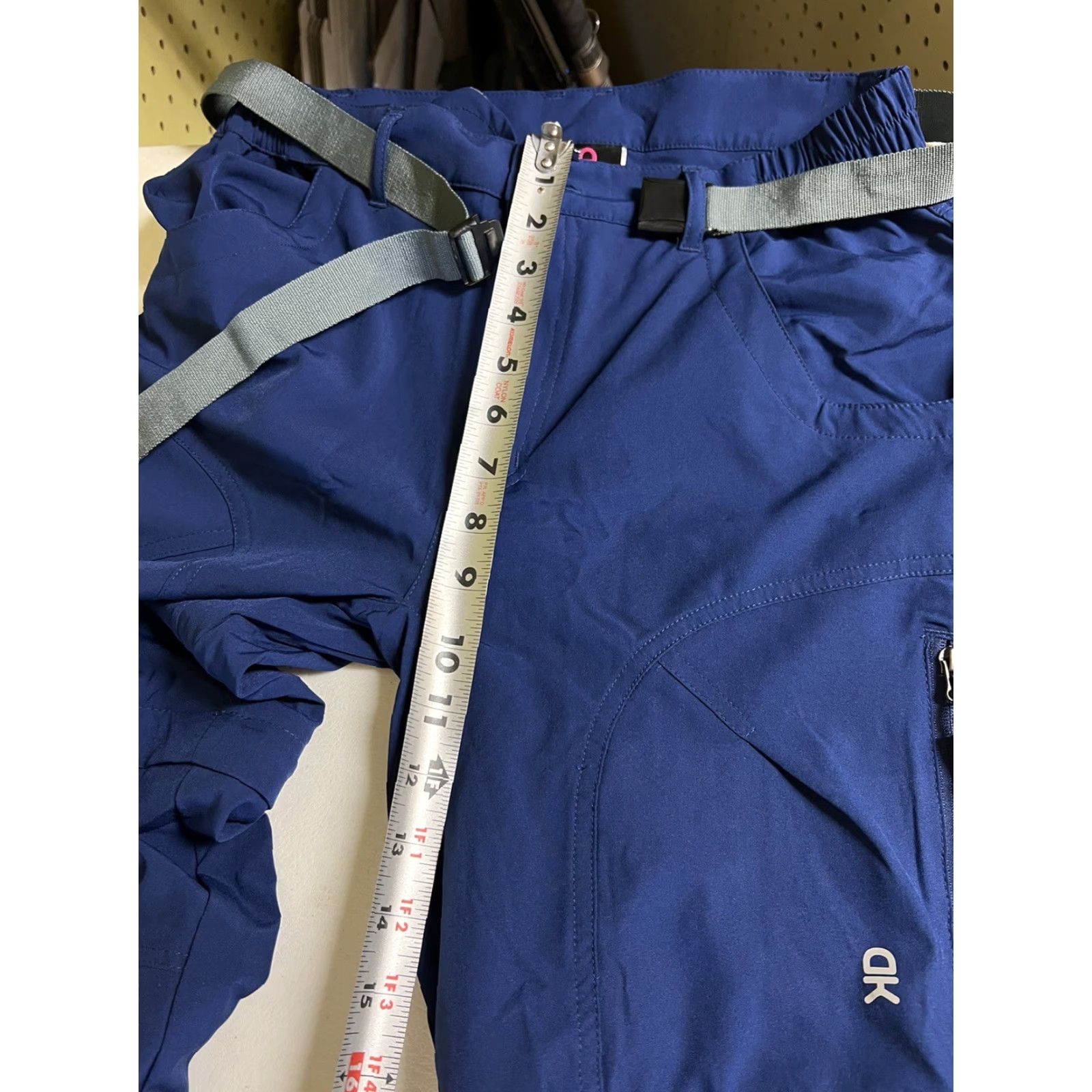 Vintage KD Little Donkey Andy Pants Women's S Blue Convertible Zip-Off Hiking Capri Shorts Size 28" / US 6 / IT 42 - 7 Thumbnail