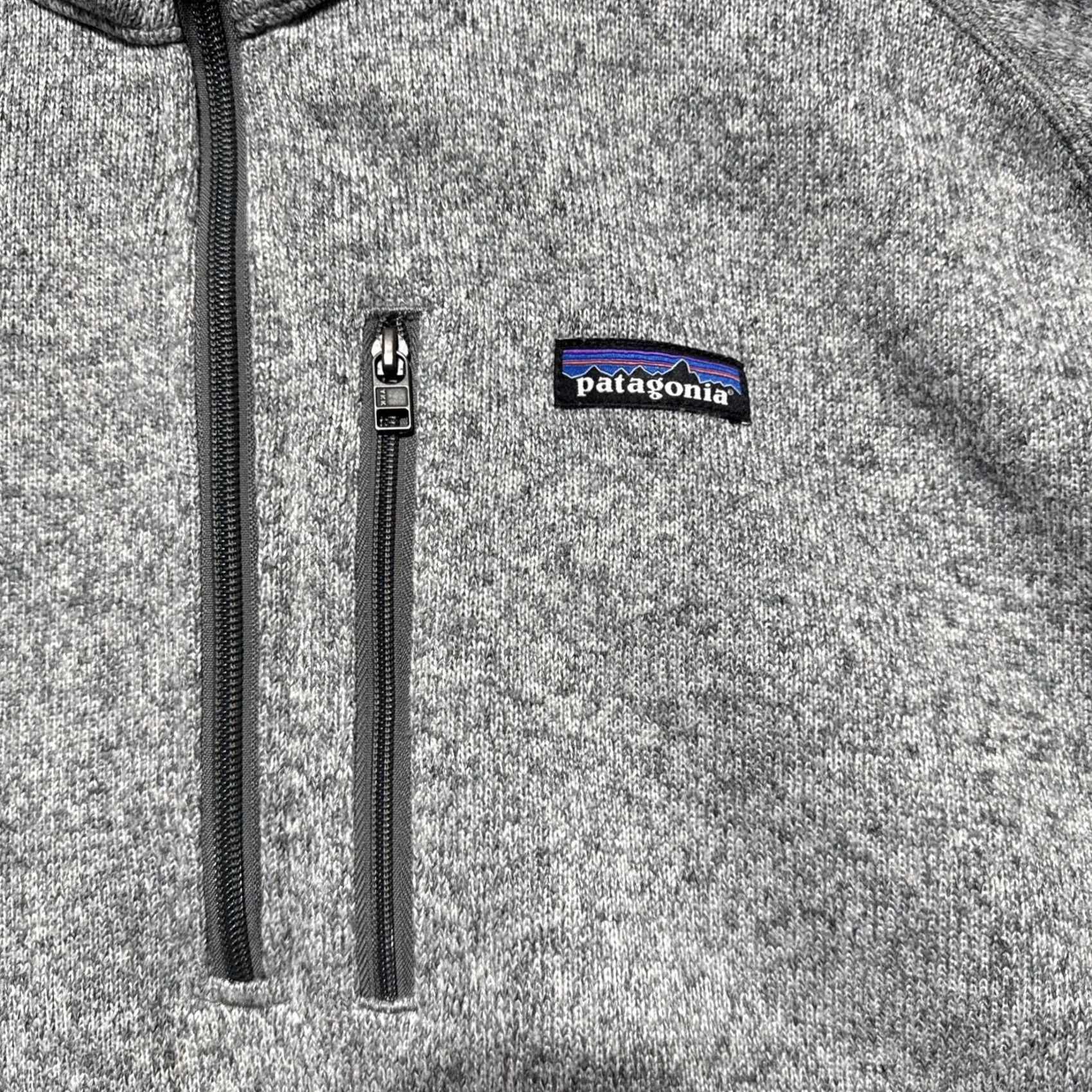 Patagonia Patagonia Pullover 1/4 Zip Fleece Sweatshirt Gray 2XL Men Big & Tall Regular Fit Outdoor Casual Size US XXL / EU 58 / 5 - 2 Thumbnail
