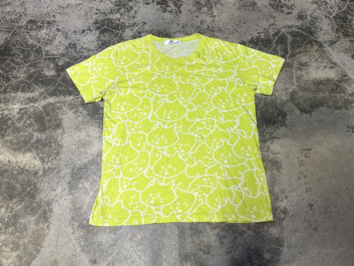 Issey Miyake × Japanese Brand × Ne-Net Crazy Rare🔥Vintage Ne-net Issey Miyake Fullprint Tshirt Size US M / EU 48-50 / 2 - 1 Thumbnail