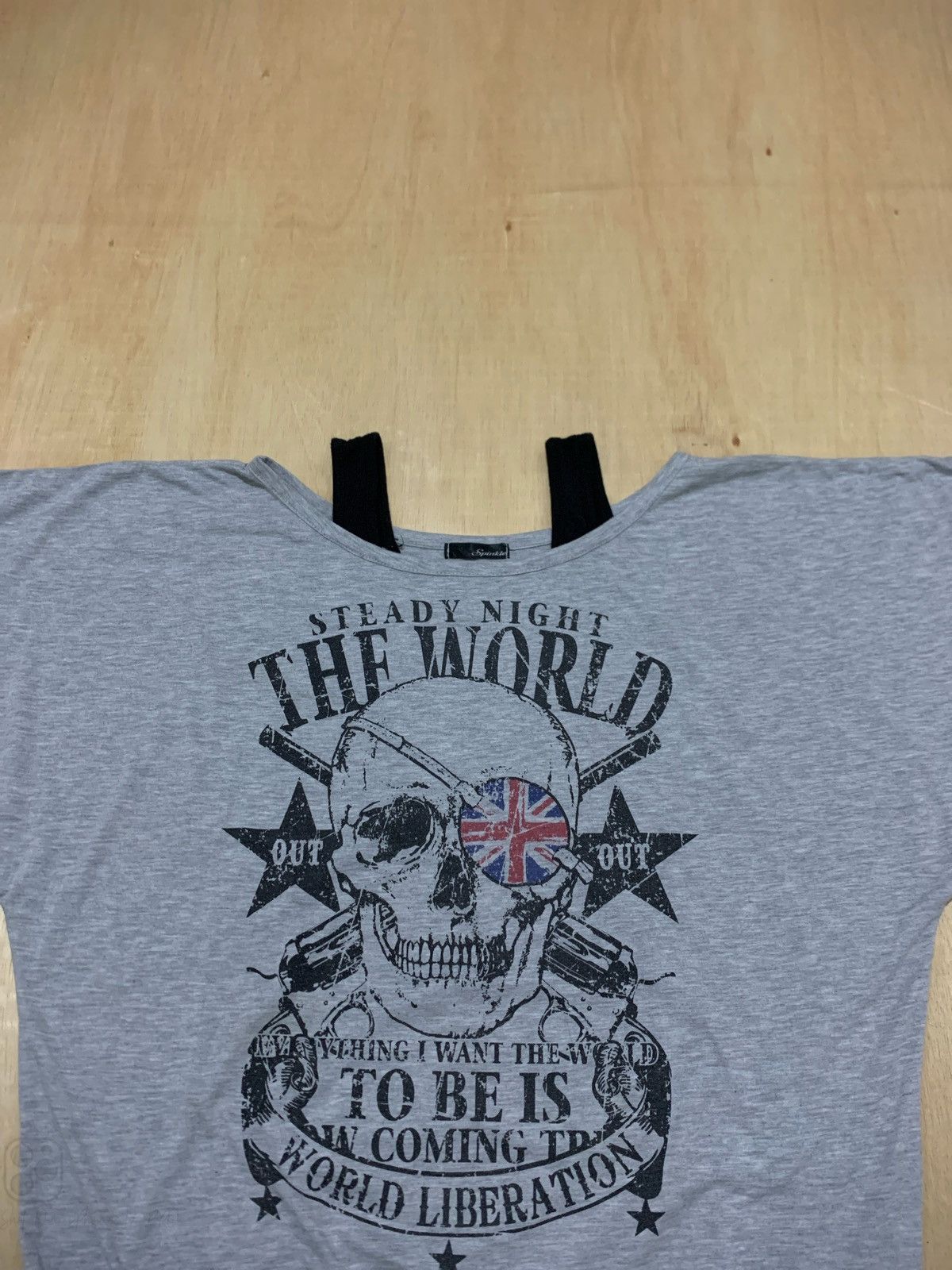 Hysteric Glamour × If Six Was Nine × Japanese Brand Y2k Spinkle Skull Peom Punk style Size US L / EU 52-54 / 3 - 2 Thumbnail