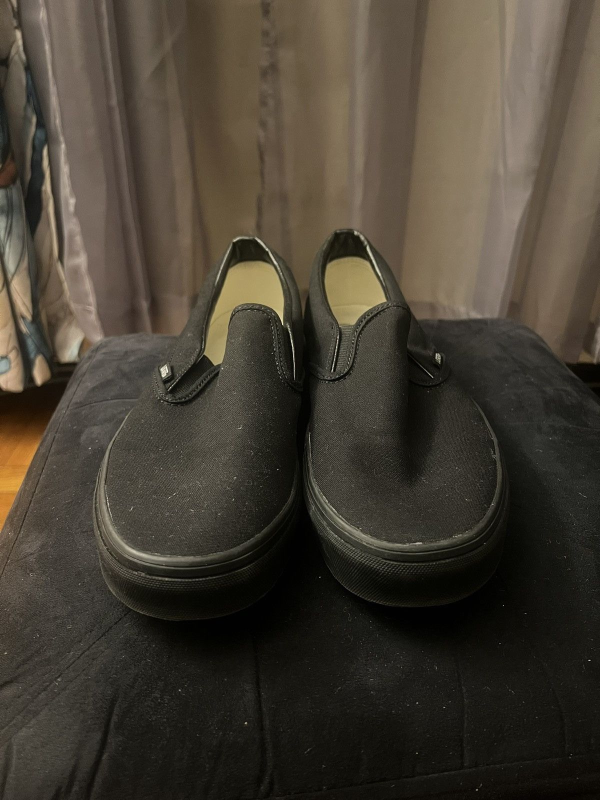 Black Slip on Vans