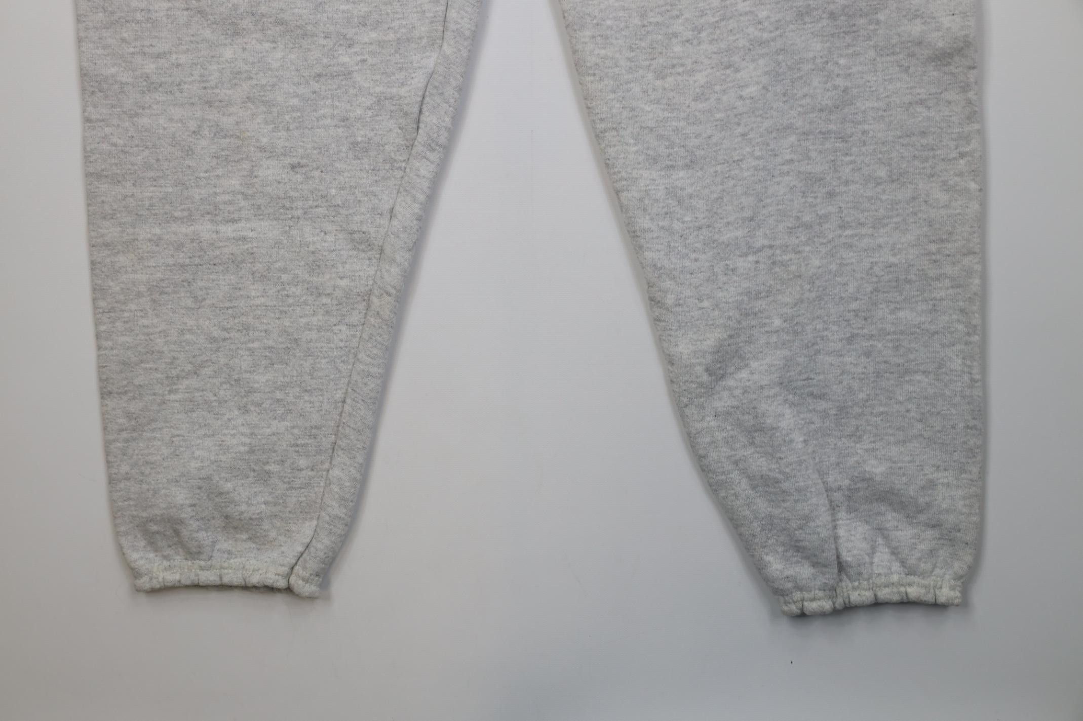 Vintage Deadstock Vintage 90s Streetwear Sweatpants Joggers Gray USA Size US 42 / EU 58 - 4 Thumbnail