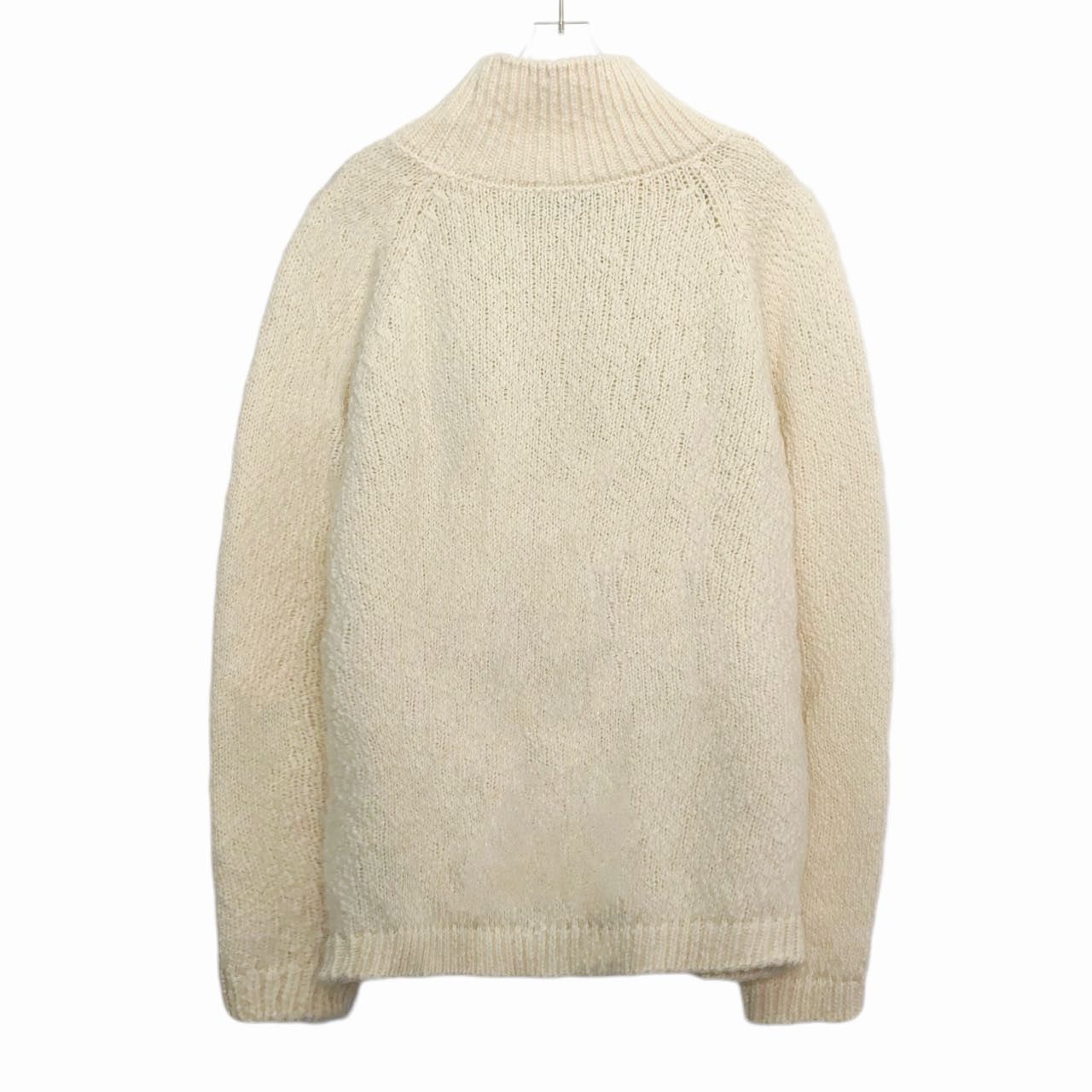 Dior Dior White Letter Printed Long Sleeve Sweater K26WX Size L / US 10 / IT 46 - 2 Thumbnail