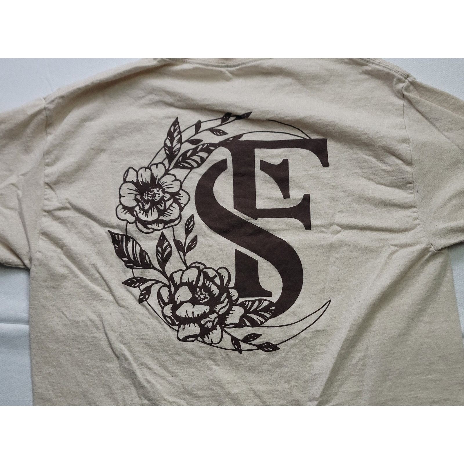 NBDN Nobrandedon Vintage Home Grown Men Large Beige T-Shirt San Francisco Size US L / EU 52-54 / 3 - 7 Thumbnail