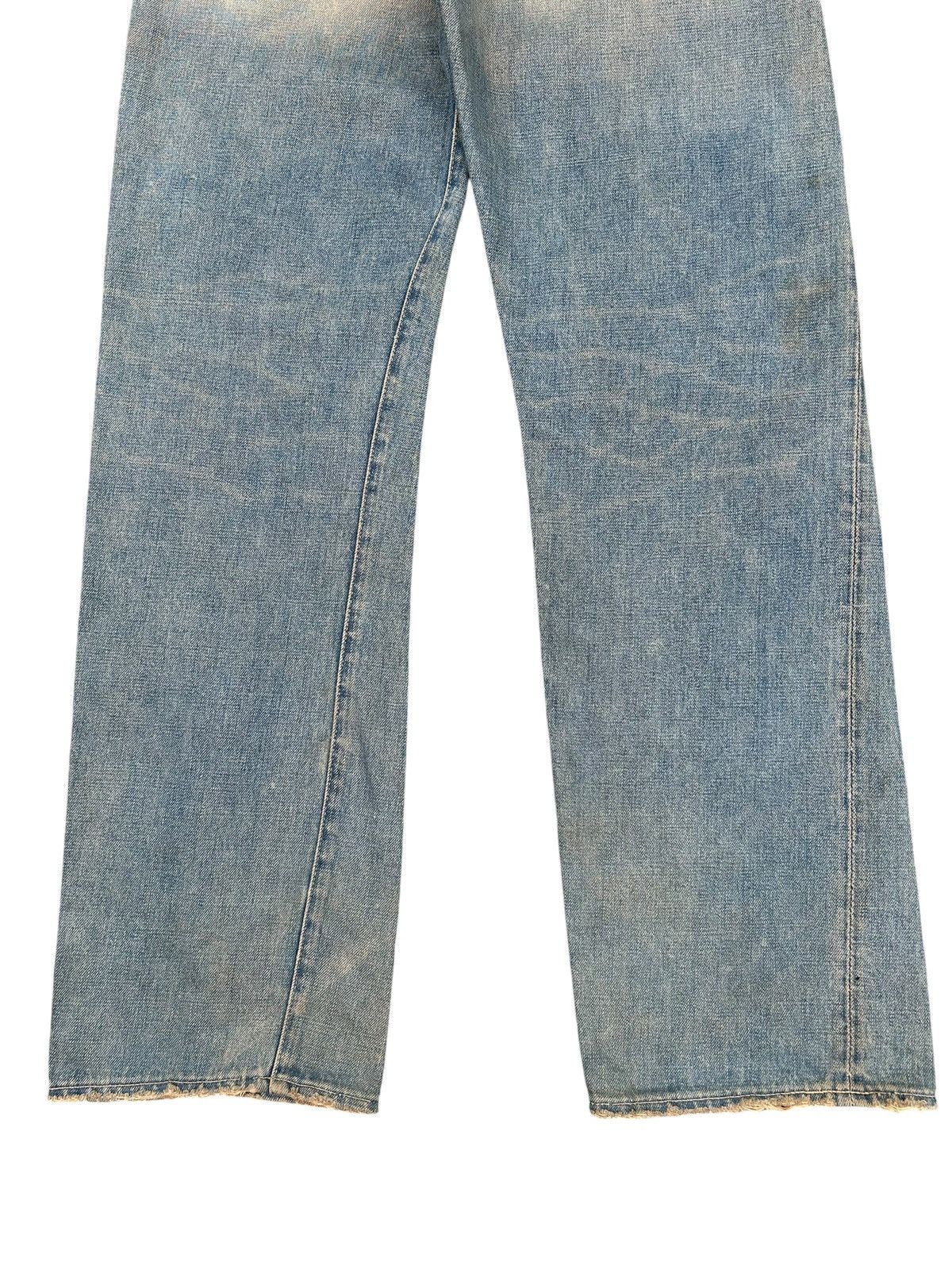 Kapital Buckle Back Vintage Levis Big E Selvedge Rusty Denim Jeans Size US 32 / EU 48 - 16 Thumbnail