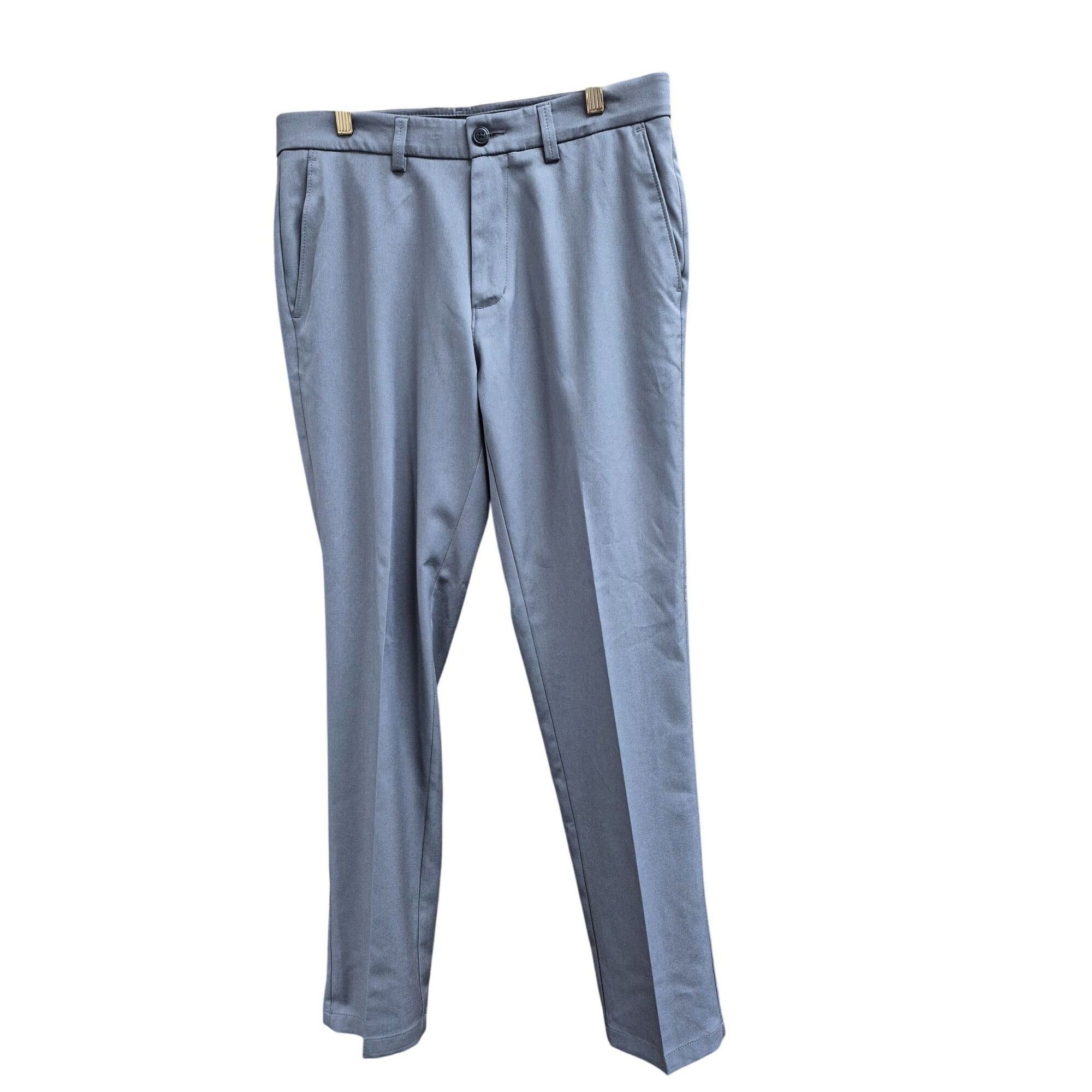 Haggar Haggar H26 Mens Performance 4-Way Stretch Slim Fit Trousers Size US 36 / EU 52 - 2 Thumbnail