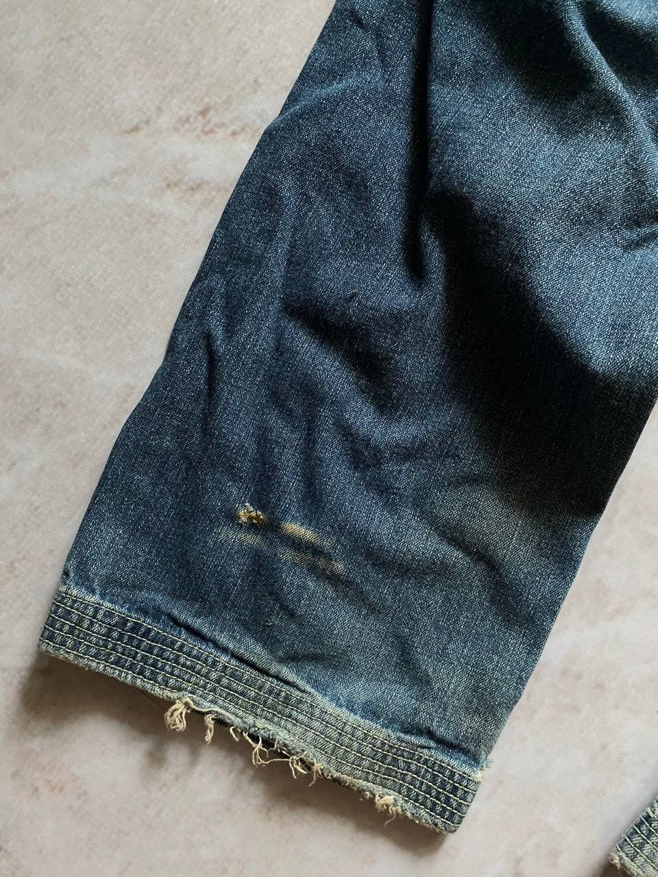 Airwalk Vintage Baggy Pants distressed Denim Jeans Y2k Hype Rare Size US 34 / EU 50 - 6 Thumbnail