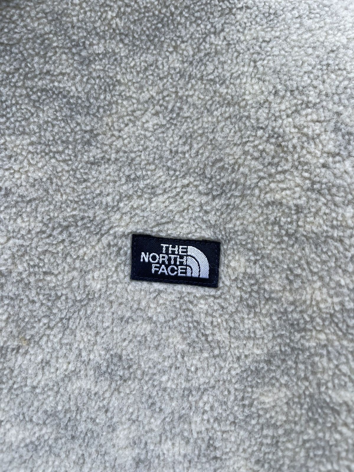 The North Face Vintage The North Face Logo Fleece Jacket Zip Up Size L / US 10 / IT 46 - 9 Thumbnail