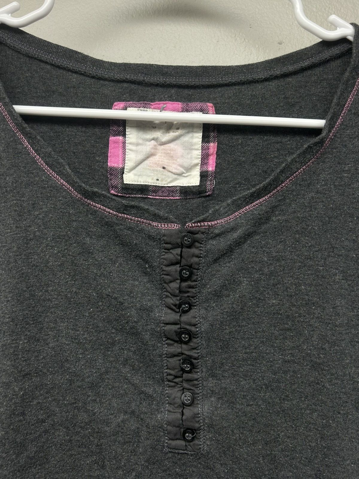 DKNY DKNY Dark Grey Button Shirt Size M / US 6-8 / IT 42-44 - 2 Thumbnail