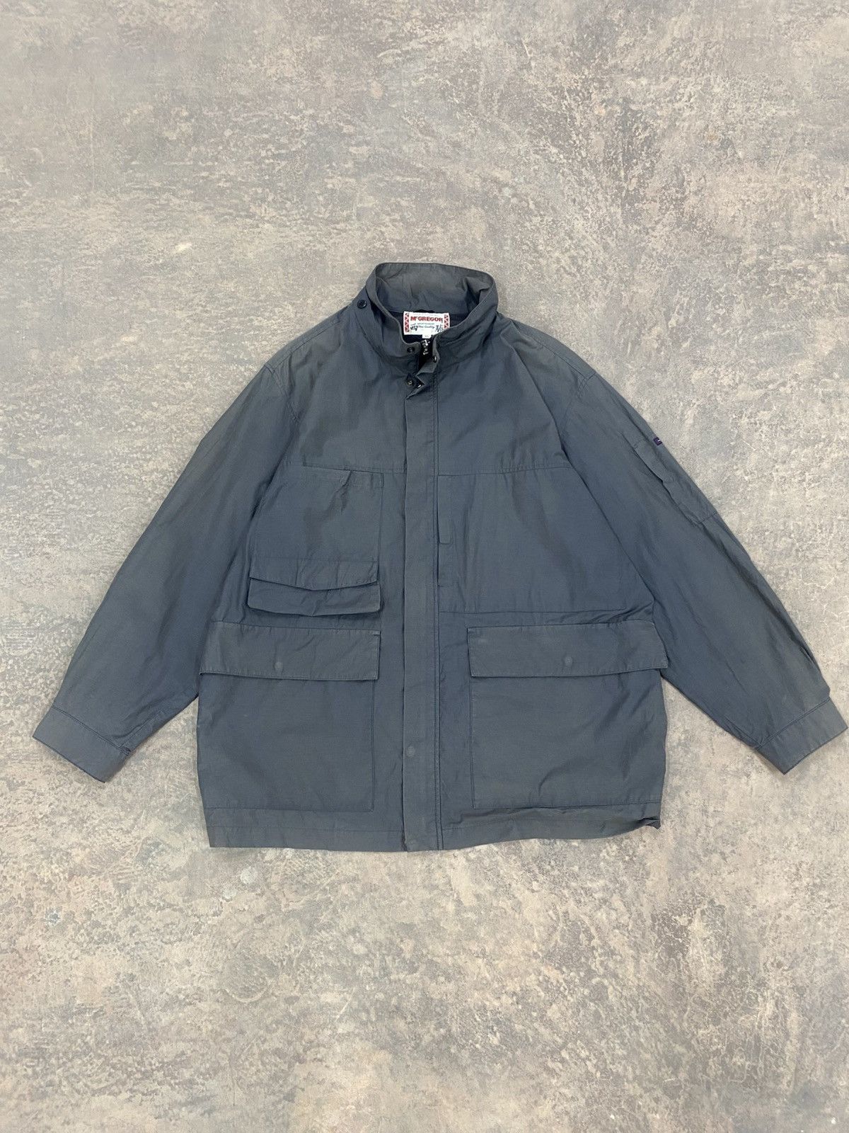 McGregor VINTAGE 11 POCKET TACTICAL ZIPPER CARGO JACKET MILITARY Size US XXL / EU 58 / 5 - 2 Thumbnail