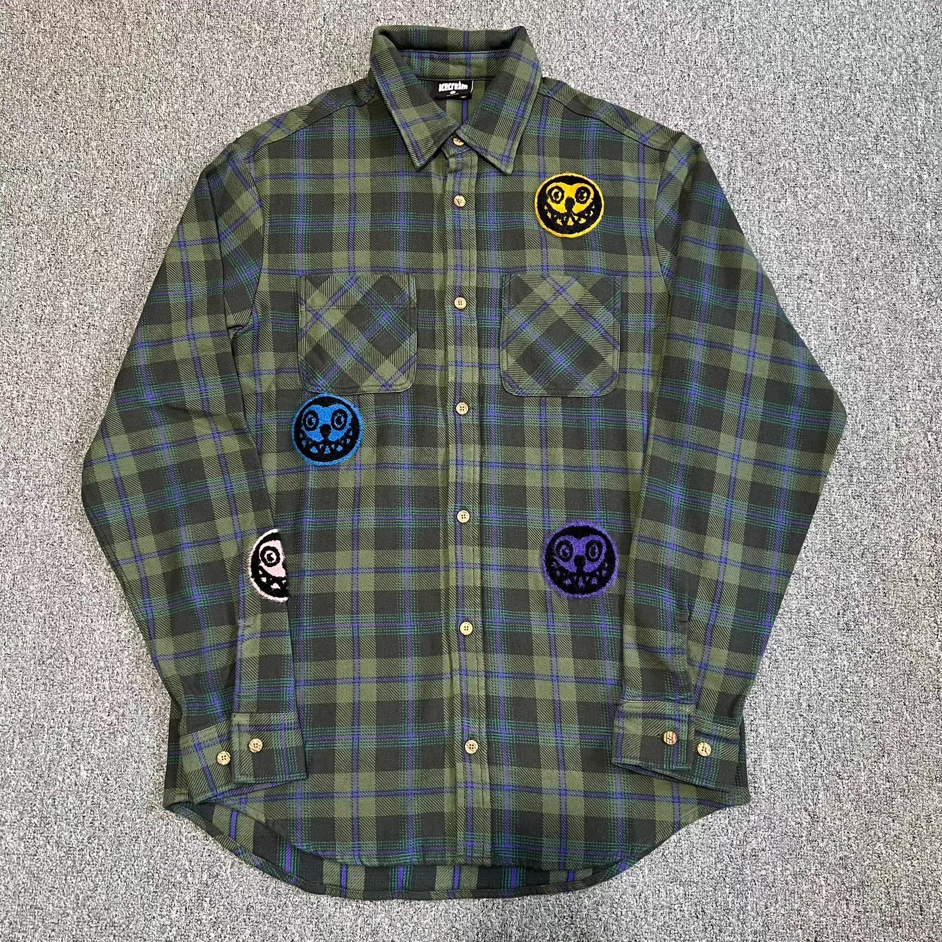 Billionaire Boys Club BBC ICECREAM Flying Dog Long Sleeve Shirt Jacket Q7 Size US L / EU 52-54 / 3 - 1 Thumbnail