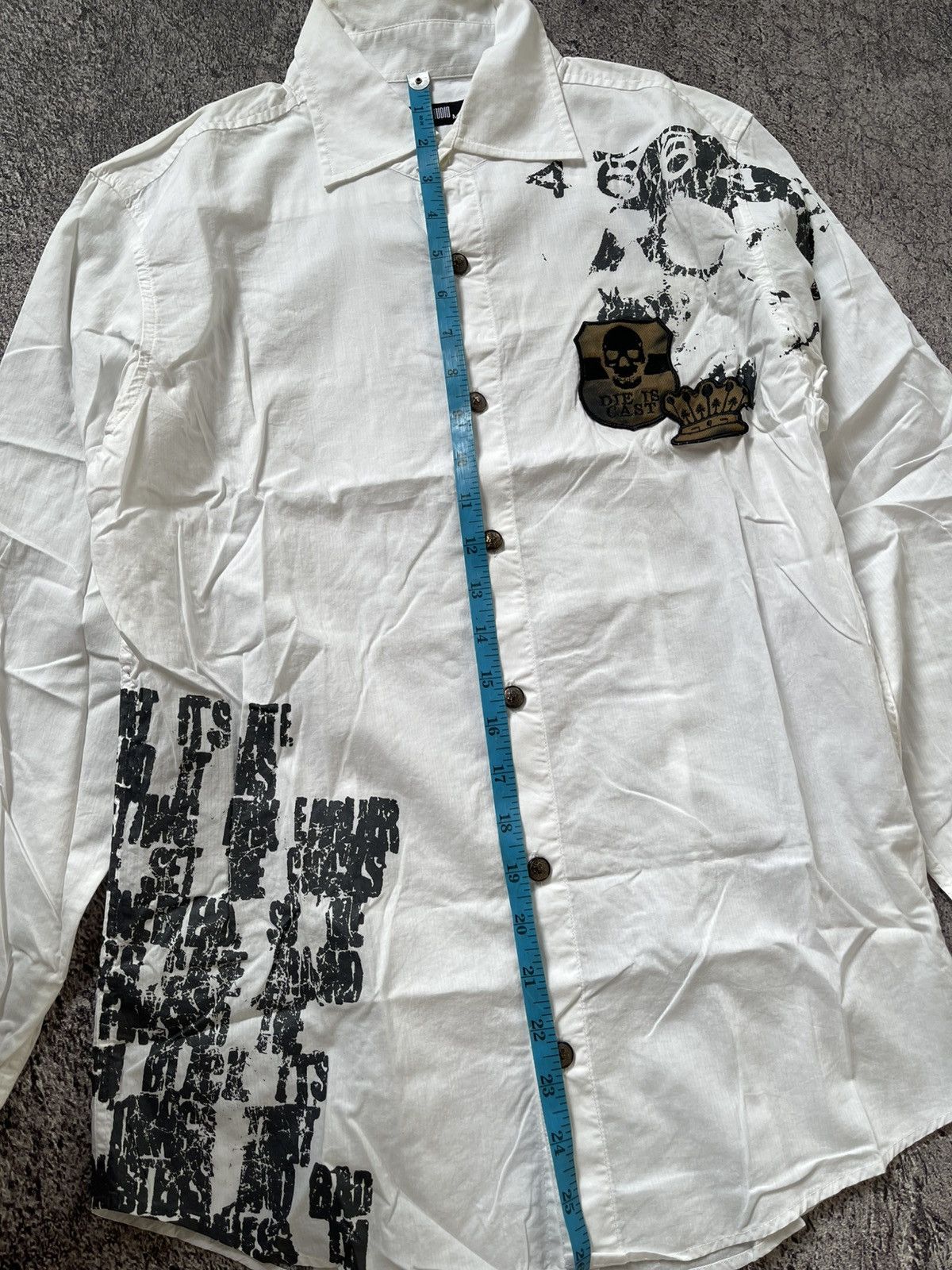 Japanese Brand Y2K batsu stuido skull ifsixwasnine Size US M / EU 48-50 / 2 - 10 Thumbnail