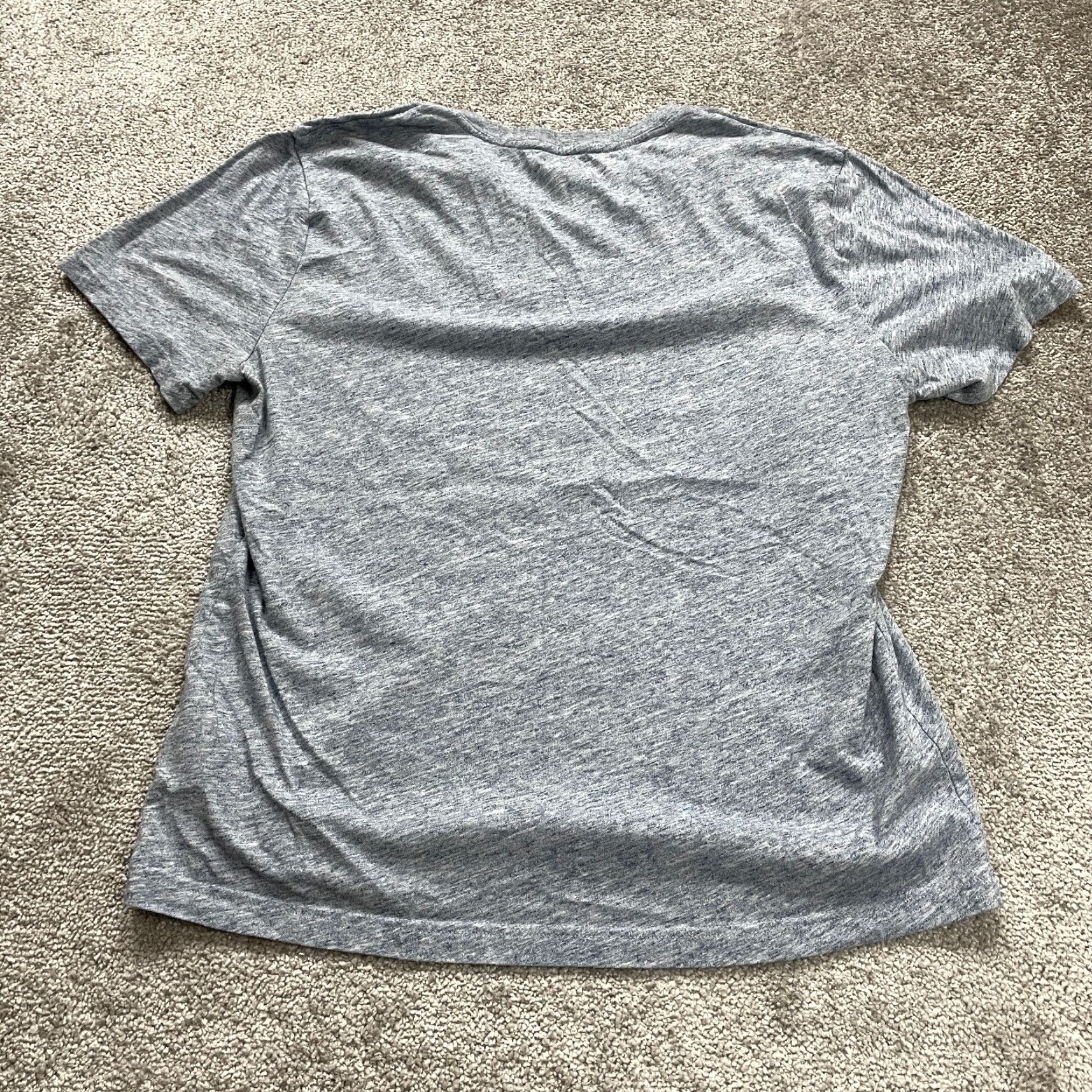 Banana Republic Banana Republic Shirt Mens Large Light Blue V Neck Soft Cotton Premium Wash Size US L / EU 52-54 / 3 - 8 Thumbnail