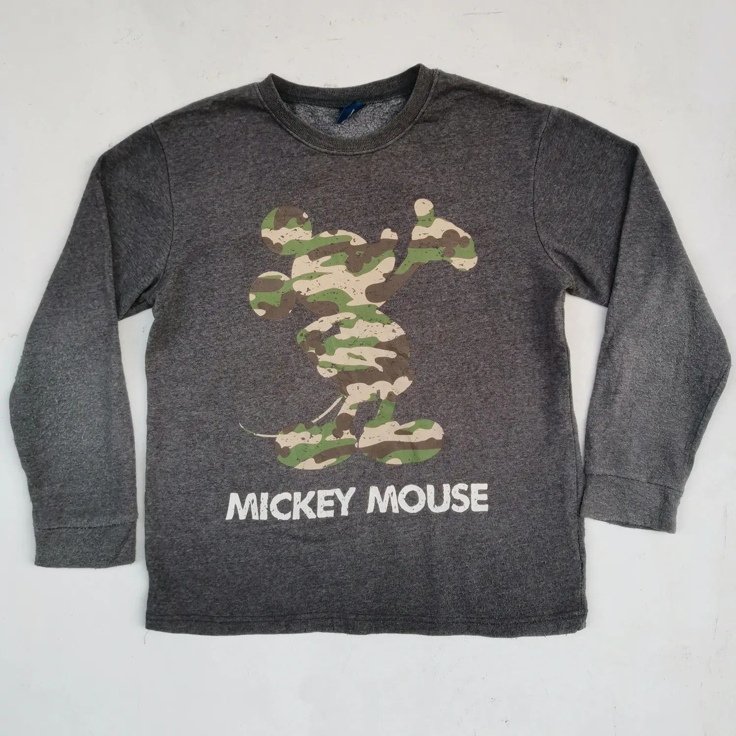 Disney × Mickey Mouse Disney Mickey Mouse Camo Big Logo Sweatshirts Size US M / EU 48-50 / 2 - 1 Thumbnail