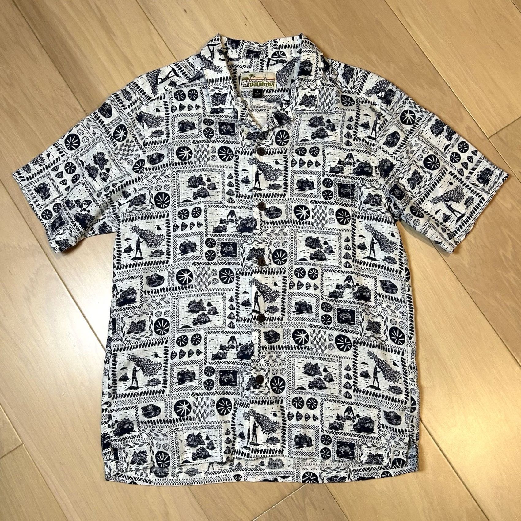 Patagonia VINTAGE? No. Pose as: Patagonia Pataloha Limited Edition Opihi Man Camp Shirt Men's Small Size US S / EU 44-46 / 1 - 2 Thumbnail