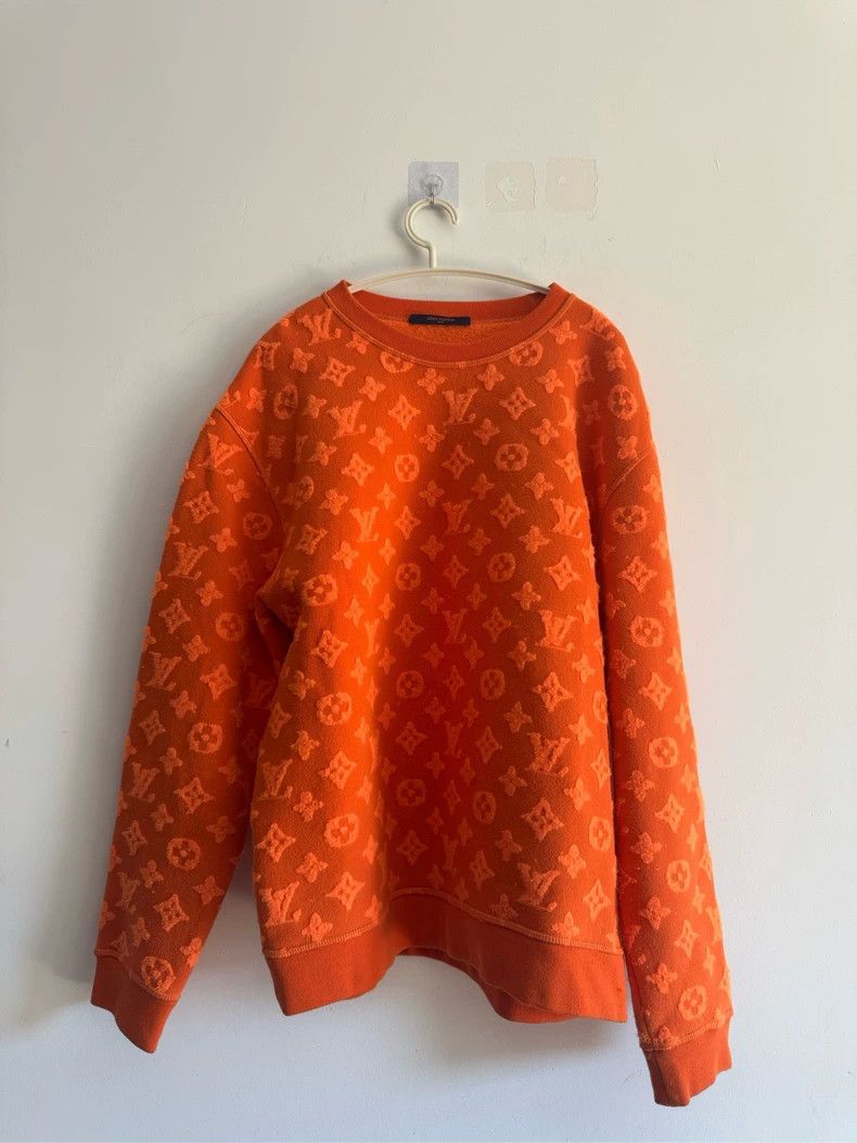 Louis Vuitton Orange logo sweatshirt