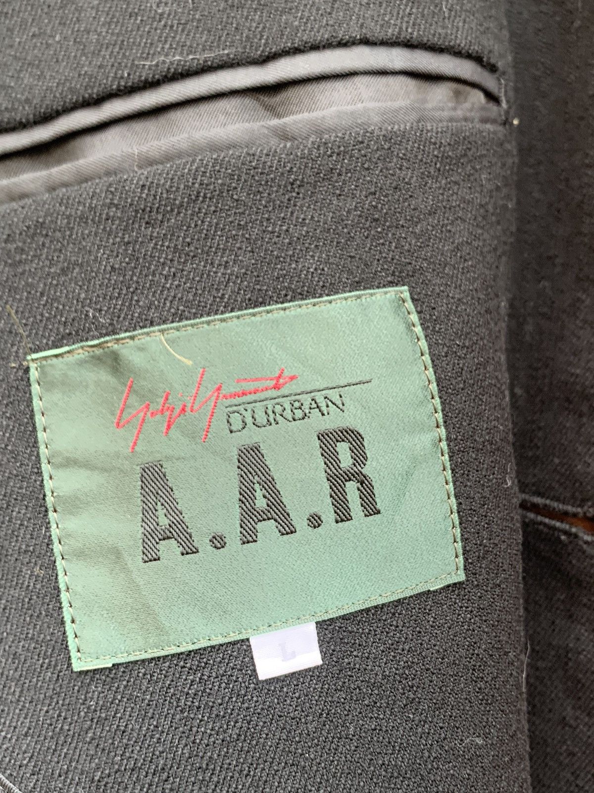 Yohji Yamamoto Yohji Yamamoto X AAR Durban Blazer Made In Japan Size US L / EU 52-54 / 3 - 13 Thumbnail