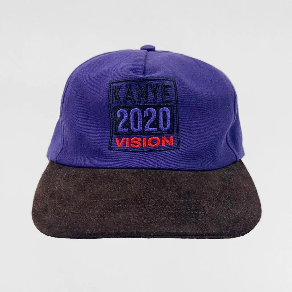 Kanye West Kanye Vision 2020 Suede Hat Size ONE SIZE - 3 Thumbnail