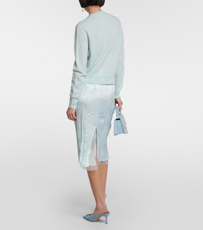 Acne Studios ACNE STUDIOS Face Logo Wool Knit Cardigan – Size S Size S / US 4 / IT 40 - 14 Thumbnail