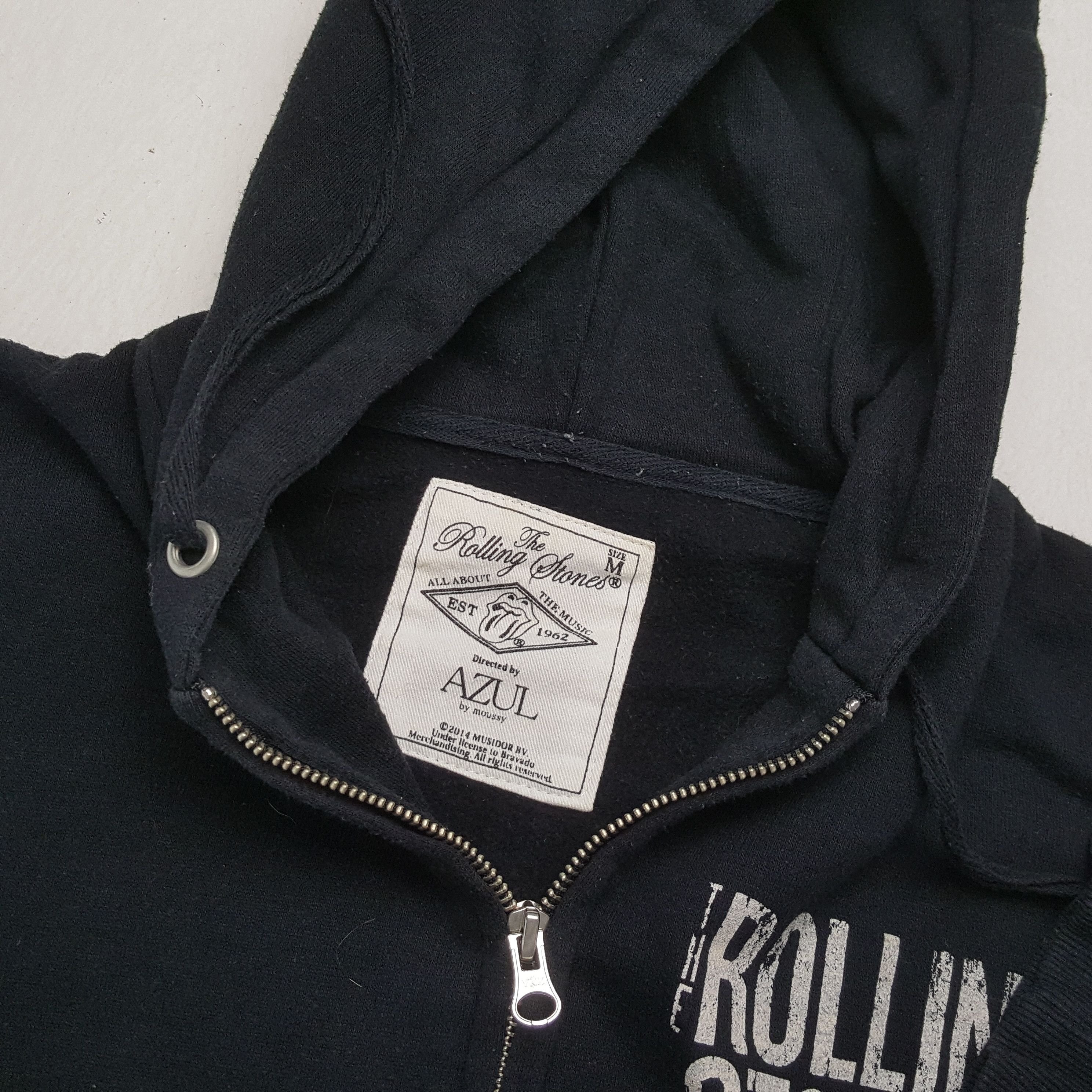 Band Tees × The Rolling Stones × Vintage Vintage THE ROLLING STONE American Rock Band Hoodies Size US S / EU 44-46 / 1 - 11 Thumbnail