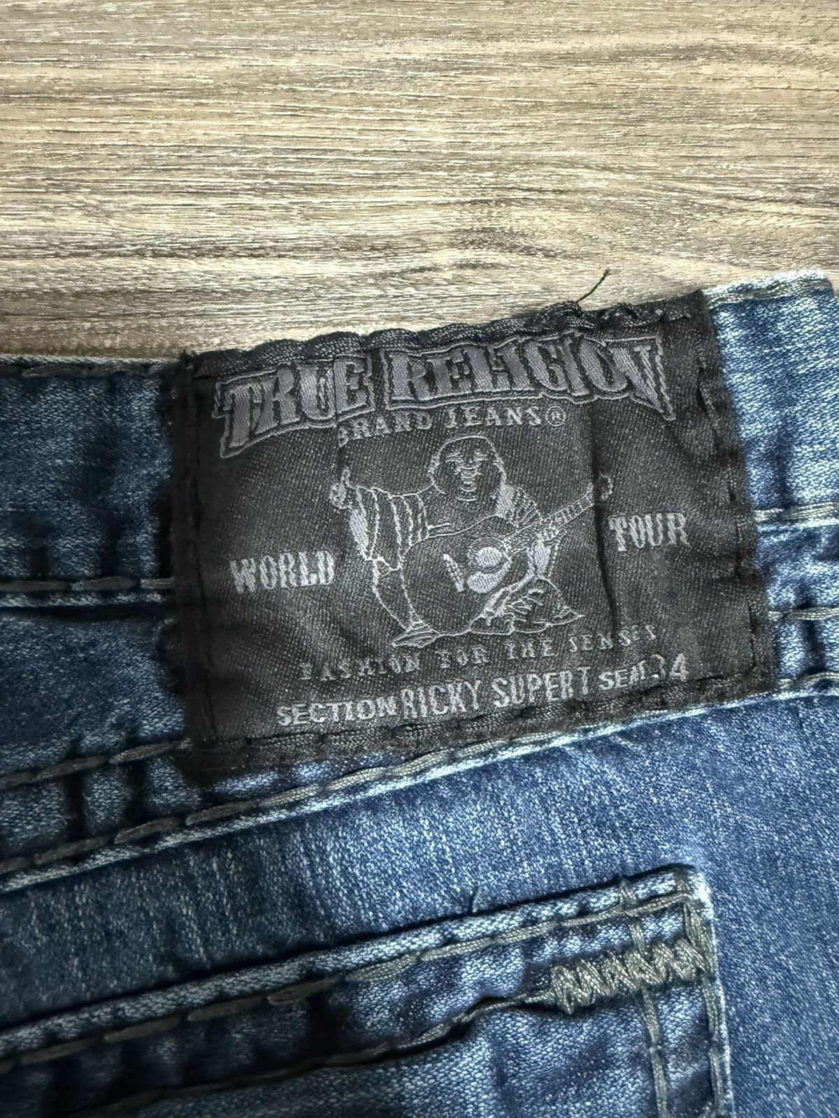 True Religion True Religion Vintage mens Jeans Size US 44 / EU 60 - 10 Thumbnail