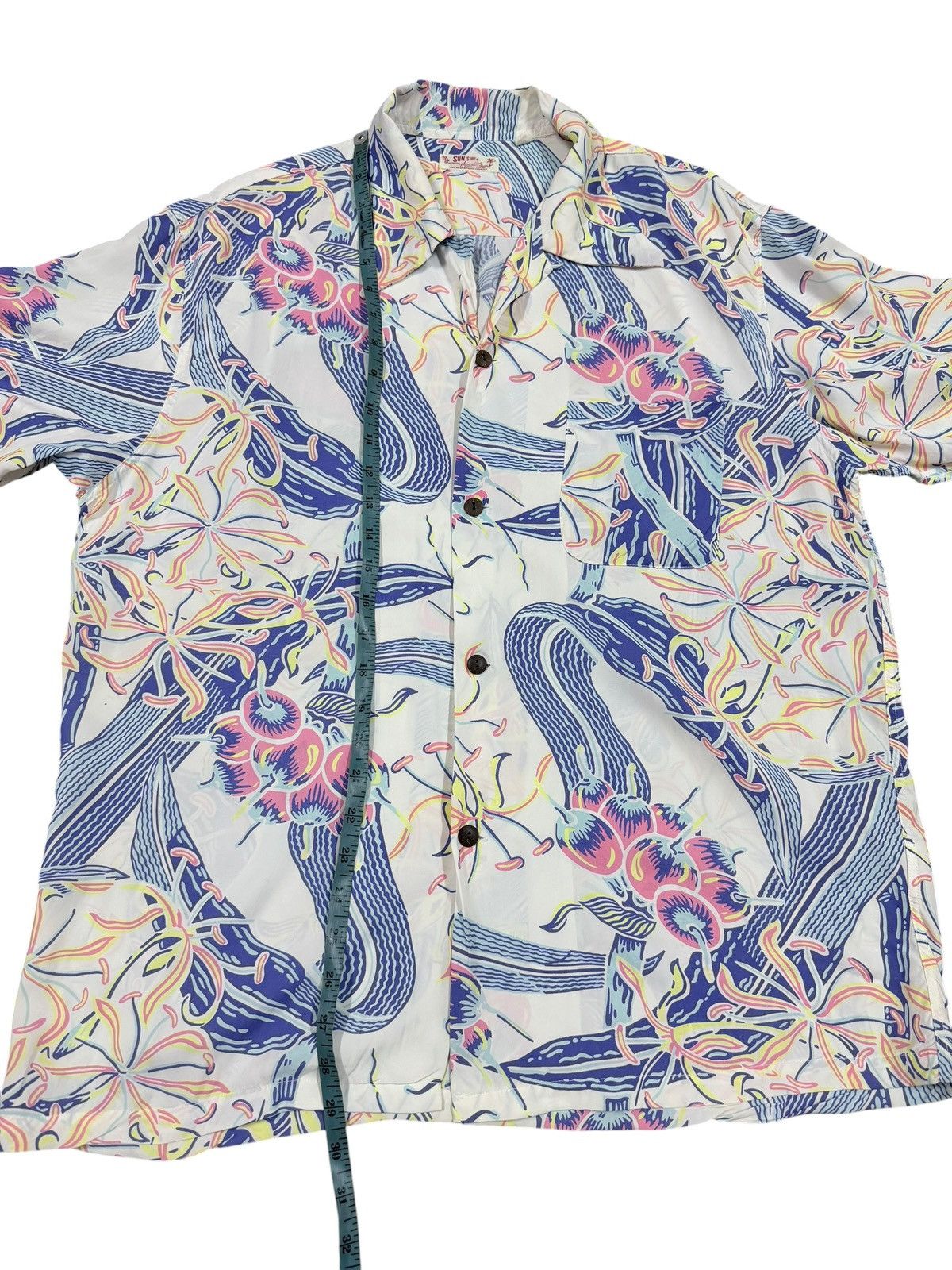 Sun Surf Vintage 90’s Sunsurf Camp Collar Hawaii Japanese Traditional Size US L / EU 52-54 / 3 - 13 Thumbnail