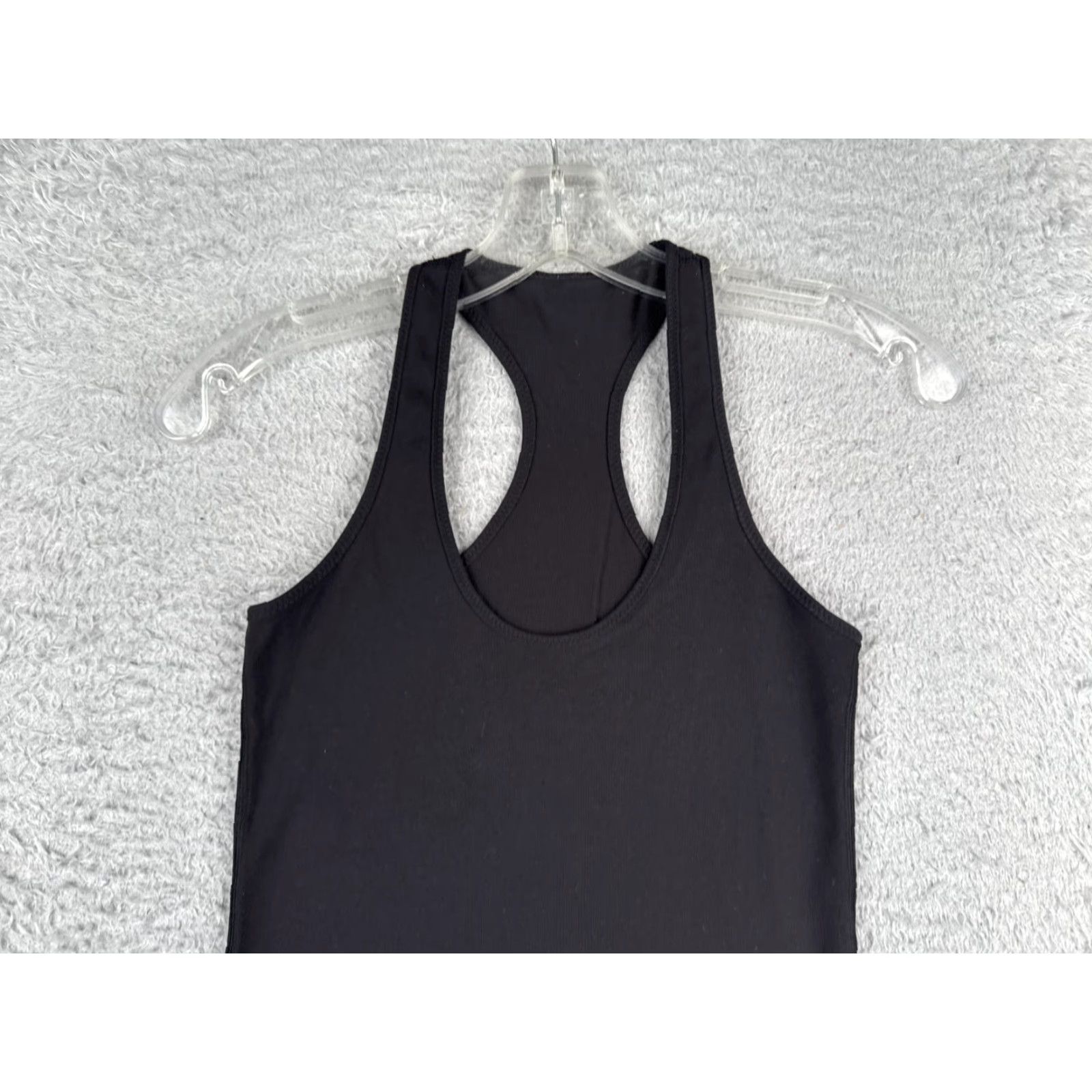 Lululemon Lululemon Shirt Women 4 Black Cool Racerback Tank Top Luon Size S / US 4 / IT 40 - 4 Thumbnail