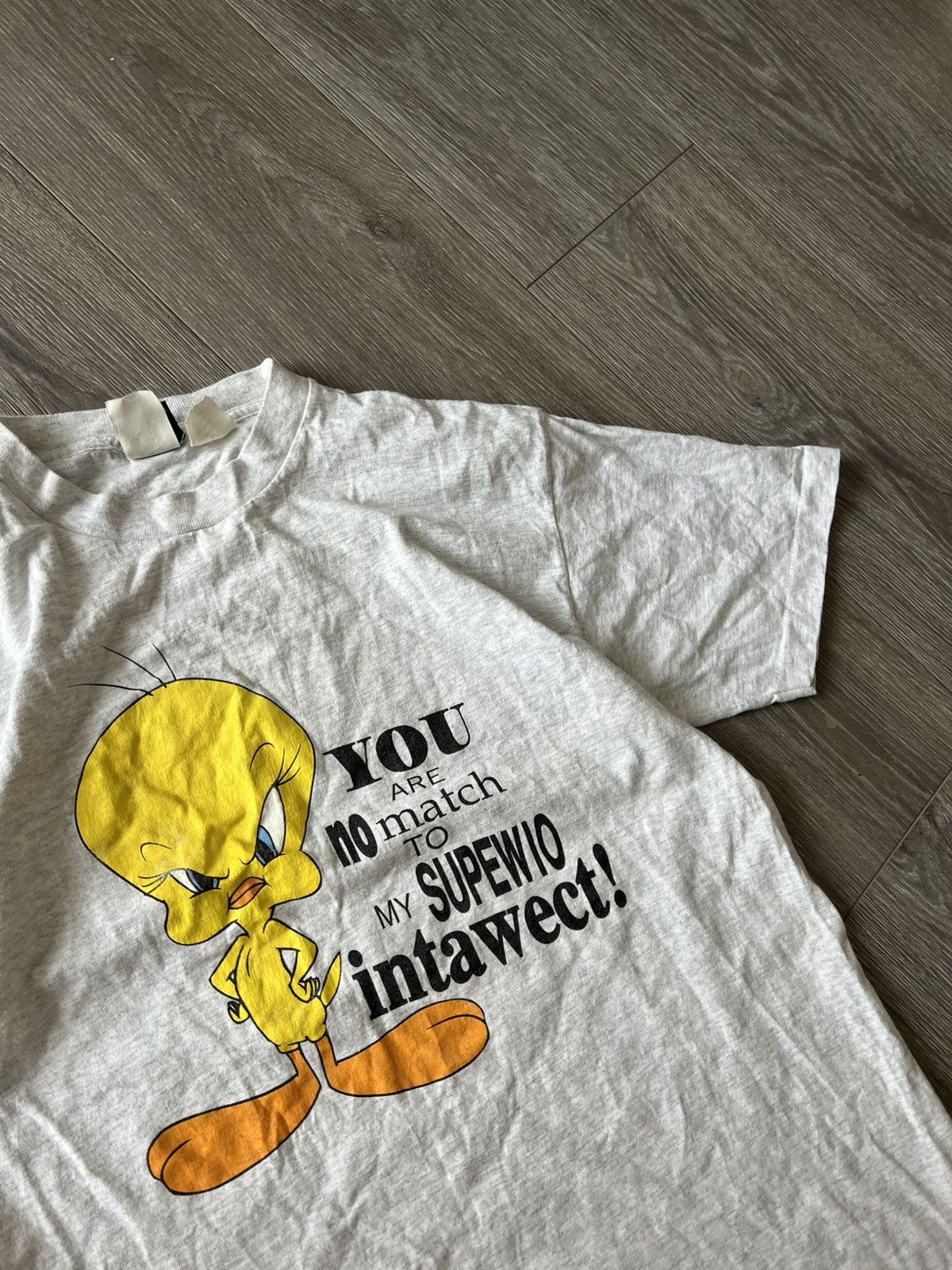 Cartoon Network × Vintage Vintage 1995 Looney Tunes Tweety Bird Cartoon Funny T Shirt Size US L / EU 52-54 / 3 - 6 Thumbnail