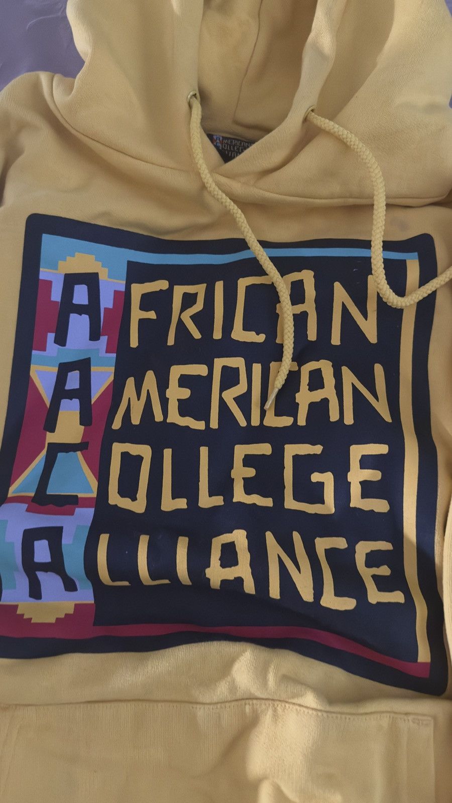 Vintage African American College Alliance hoodie size 2XL Size US XXL / EU 58 / 5 - 3 Thumbnail