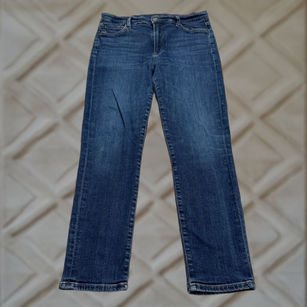Citizens Of Humanity Citizens of Humanity Rocket Crop High Rise Skinny Denim Jeans - Women - Size 30 - Blue Size 30" / US 8 / IT 44 - 1 Thumbnail